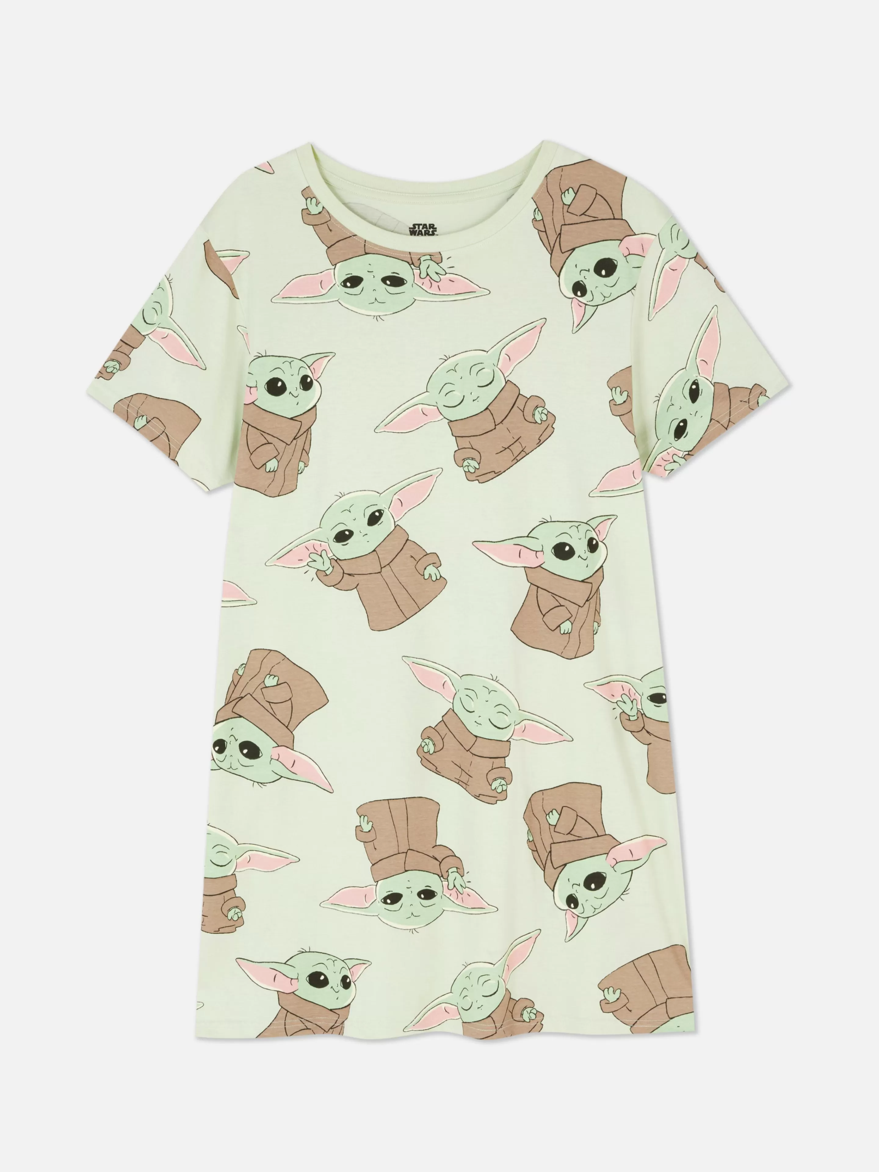 Mujer Primark Camisones Y Ropa Para Dormir Mujer | Camisón De Pijama De Baby Yoda De Star Wars