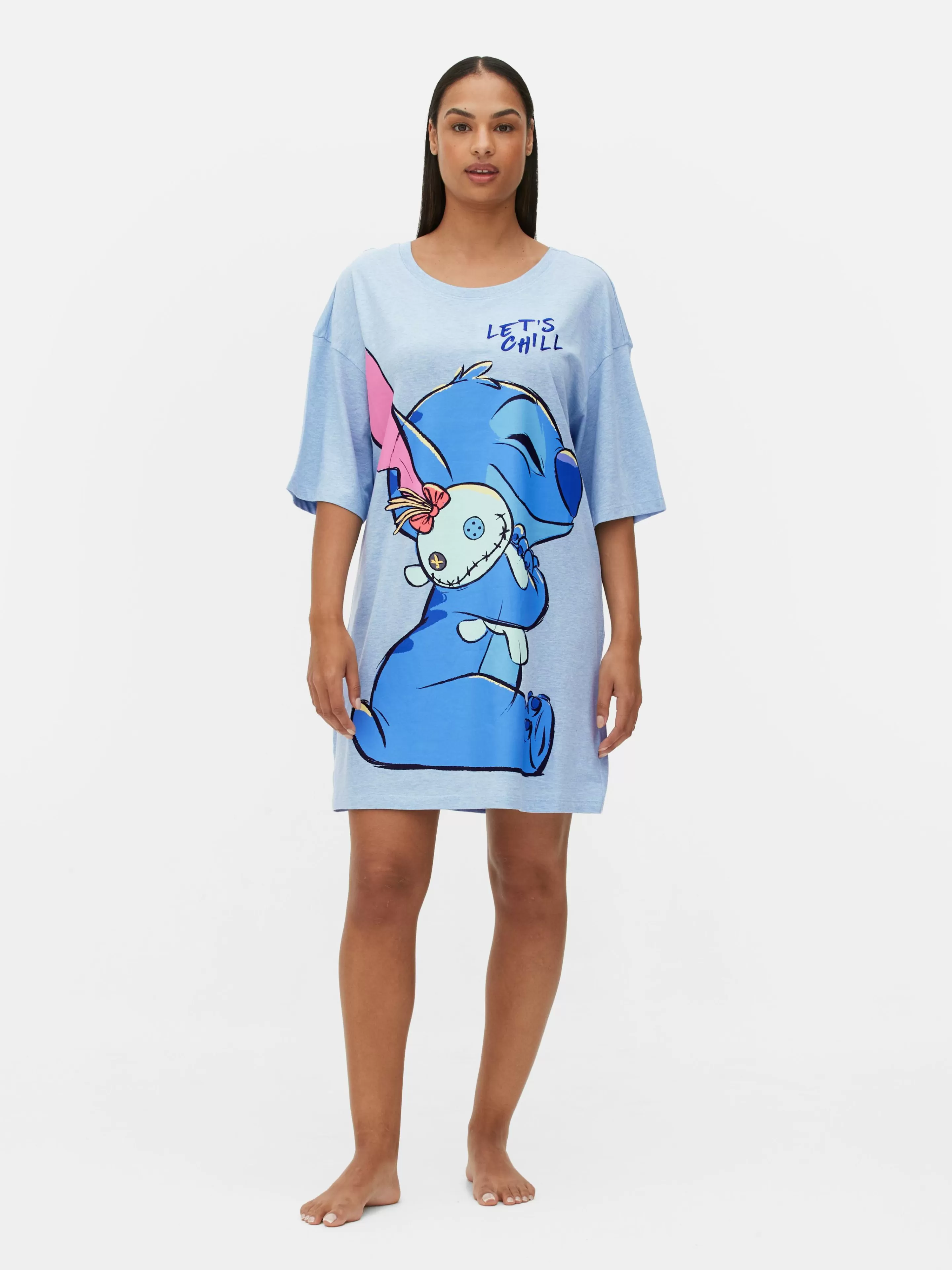 Mujer Primark Camisones Y Ropa Para Dormir Mujer | Camisón De Stitch Y Scrump De Disney