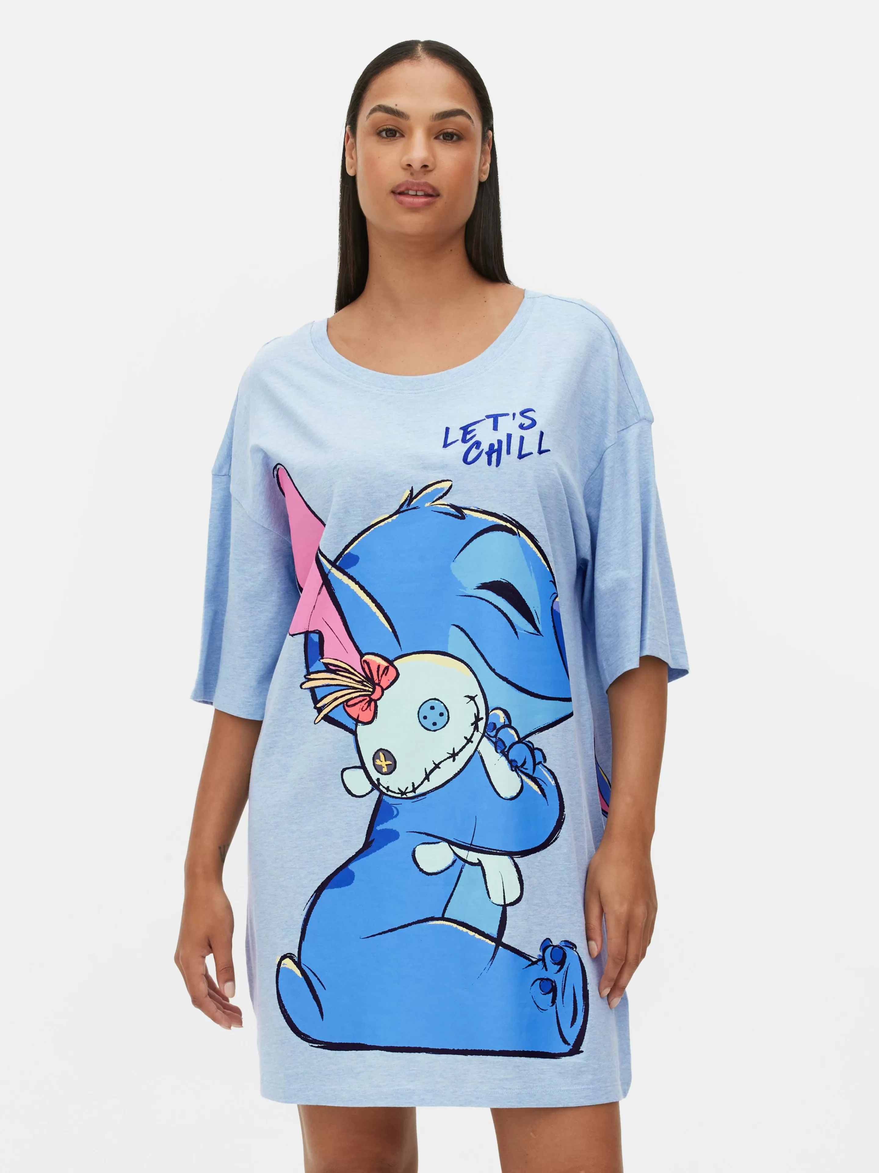 Mujer Primark Camisones Y Ropa Para Dormir Mujer | Camisón De Stitch Y Scrump De Disney