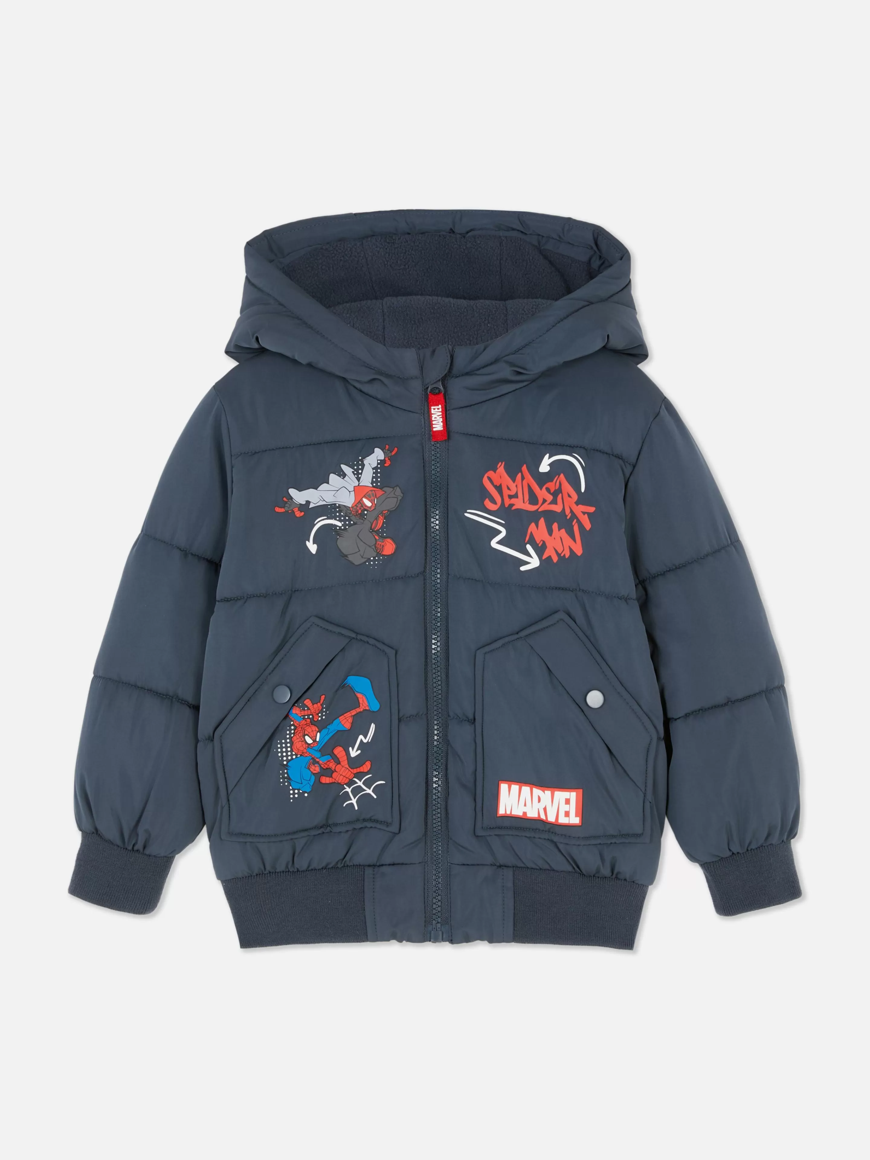 Niños Primark Abrigos Y Chaquetas | Chaqueta Acolchada De Spider-Man De Marvel