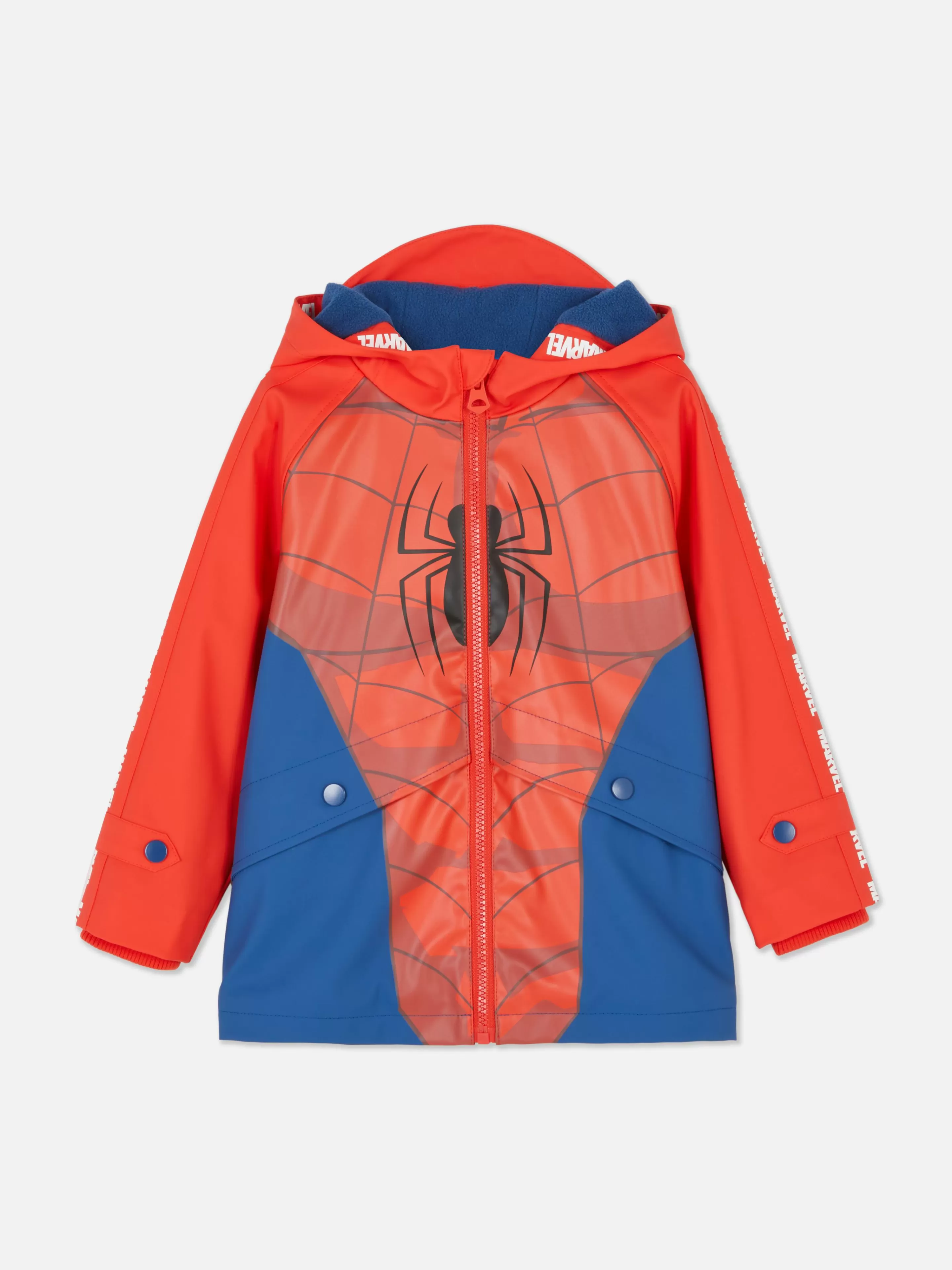 Niños Primark Abrigos Y Chaquetas | Chubasquero De Spiderman De Marvel