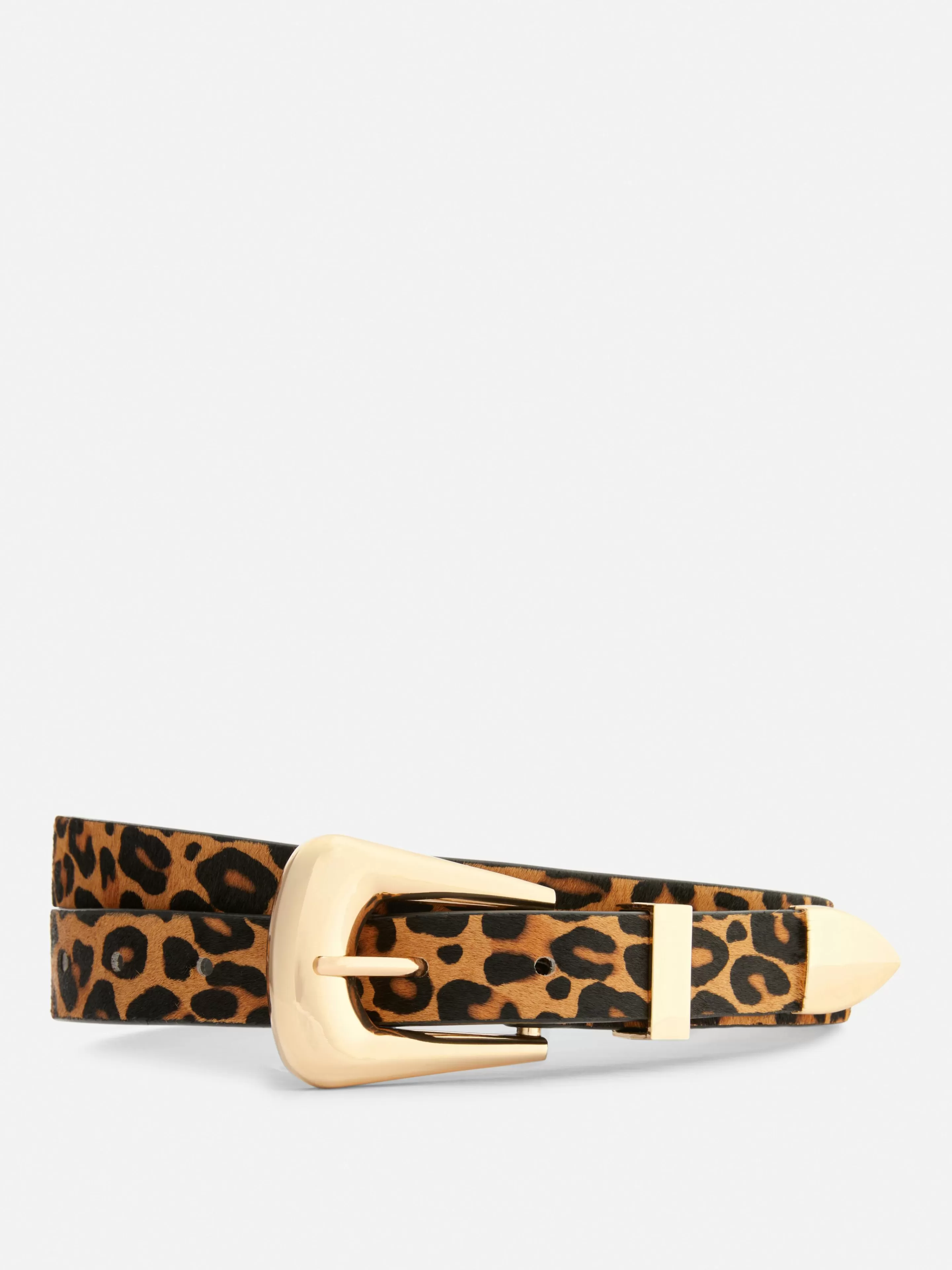 Mujer Primark Cinturones | Cinturón De Leopardo Texturizado