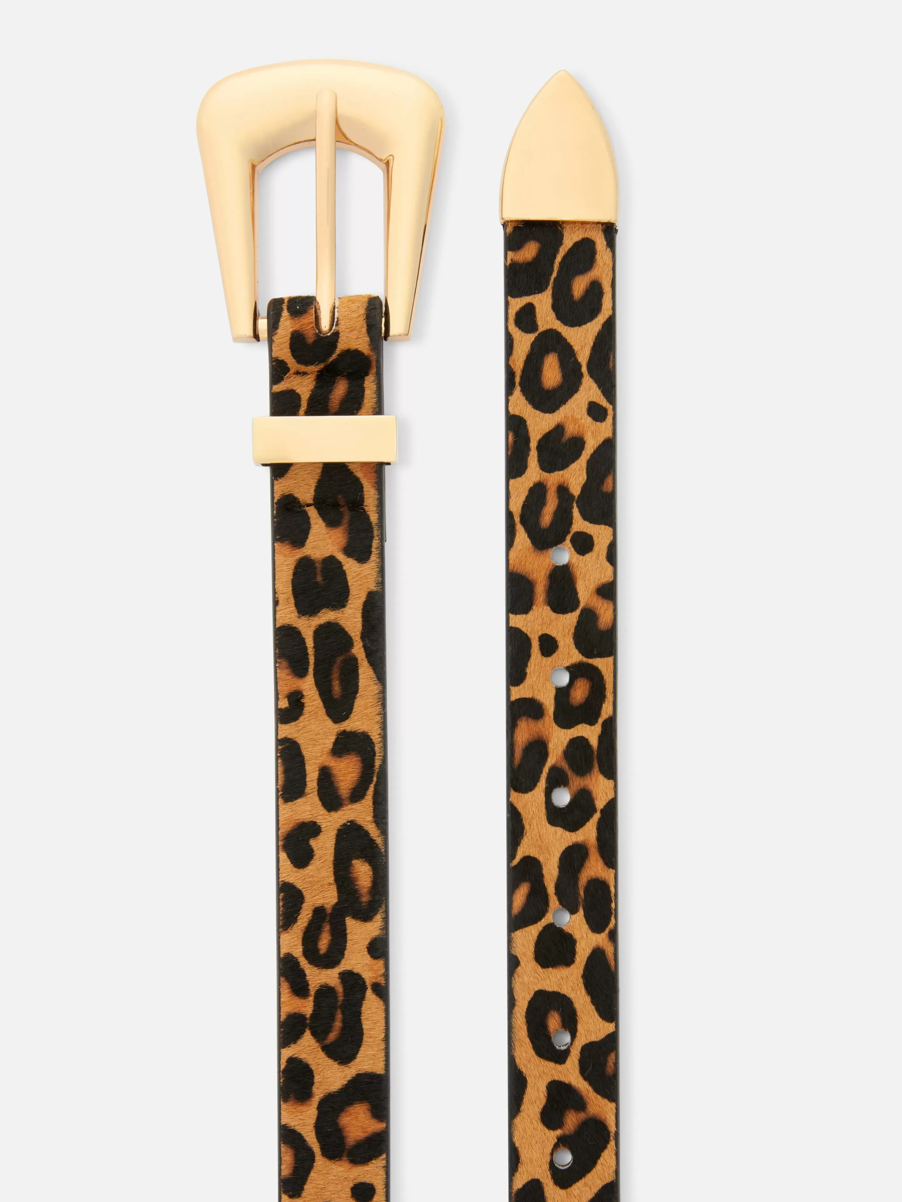 Mujer Primark Cinturones | Cinturón De Leopardo Texturizado