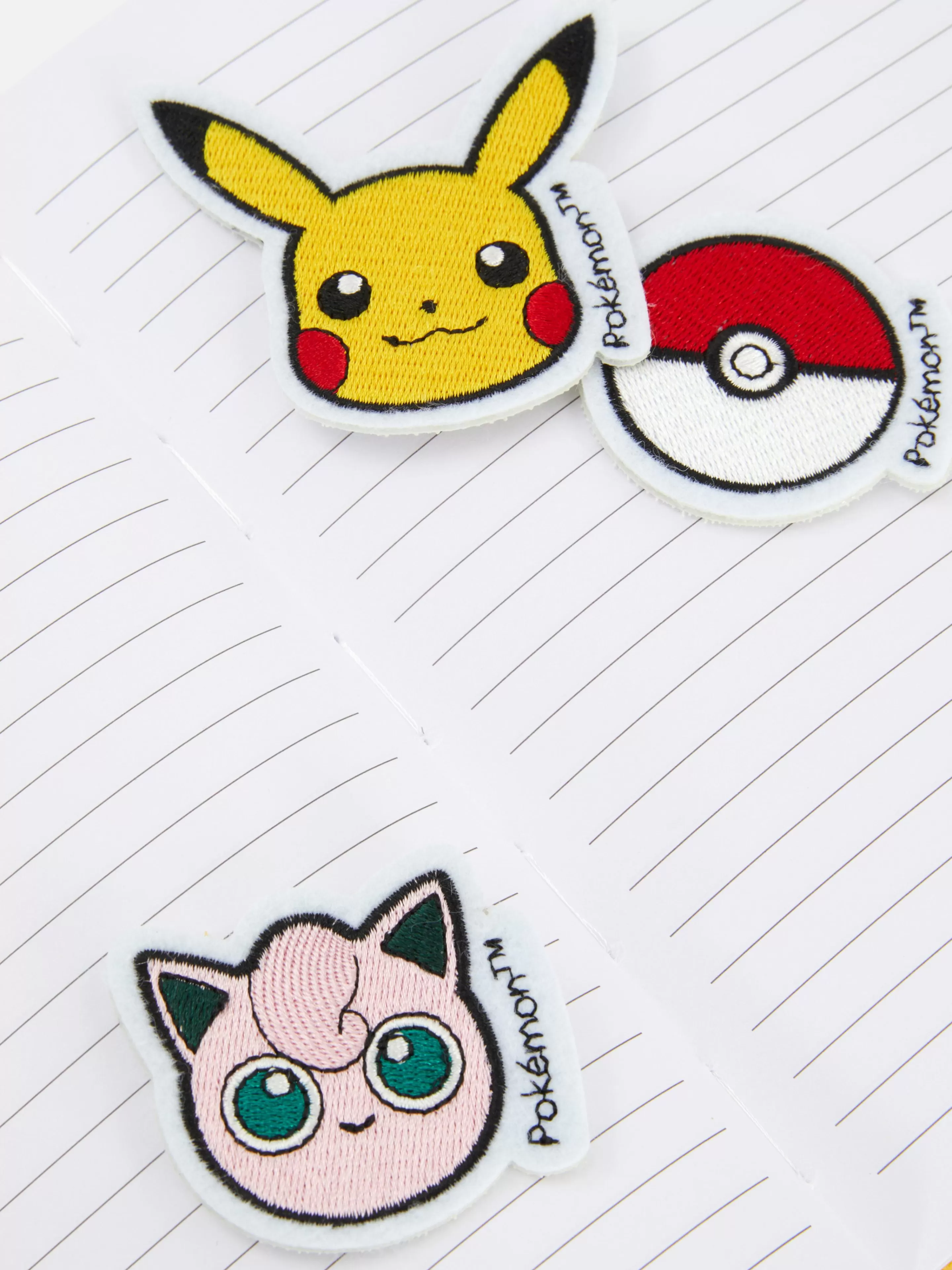 Niños Primark Cuadernos | Conjunto De Parches De Pokémon