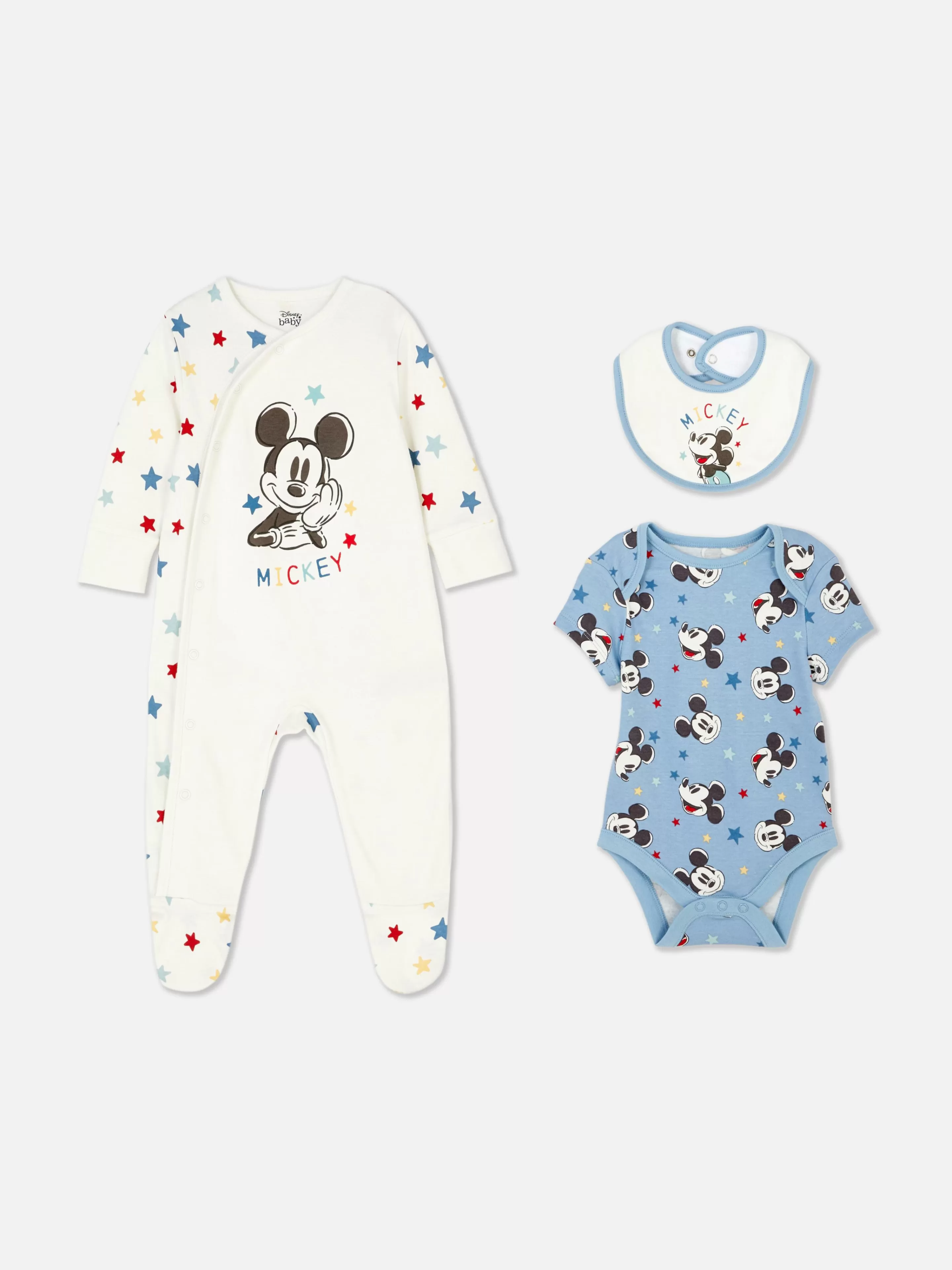 Primark Conjuntos Y Sets | Conjunto De Tres Piezas De Mickey Mouse De Disney