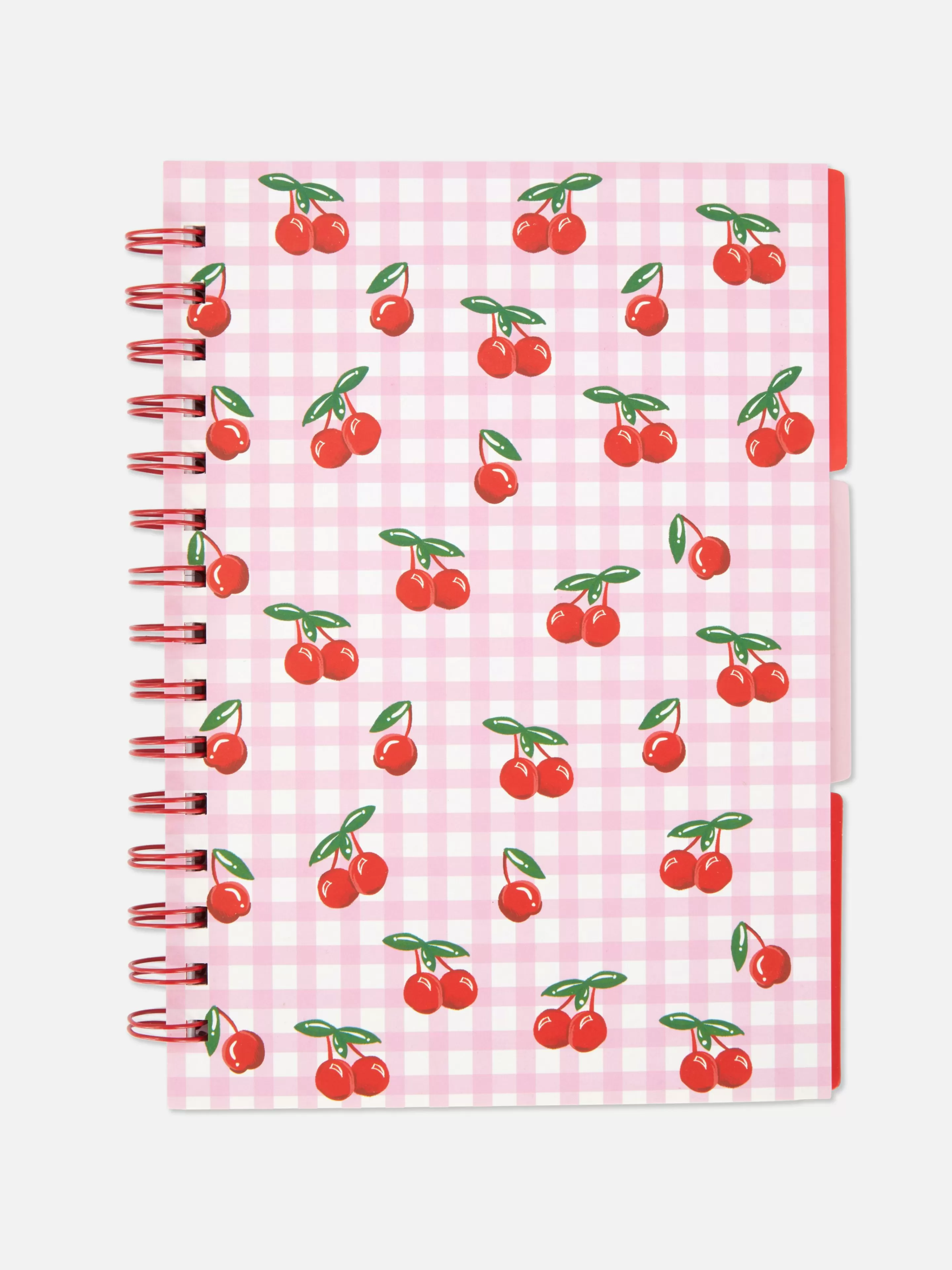 Niños Primark Cuadernos | Cuaderno A5 Con Diseño De Cerezas