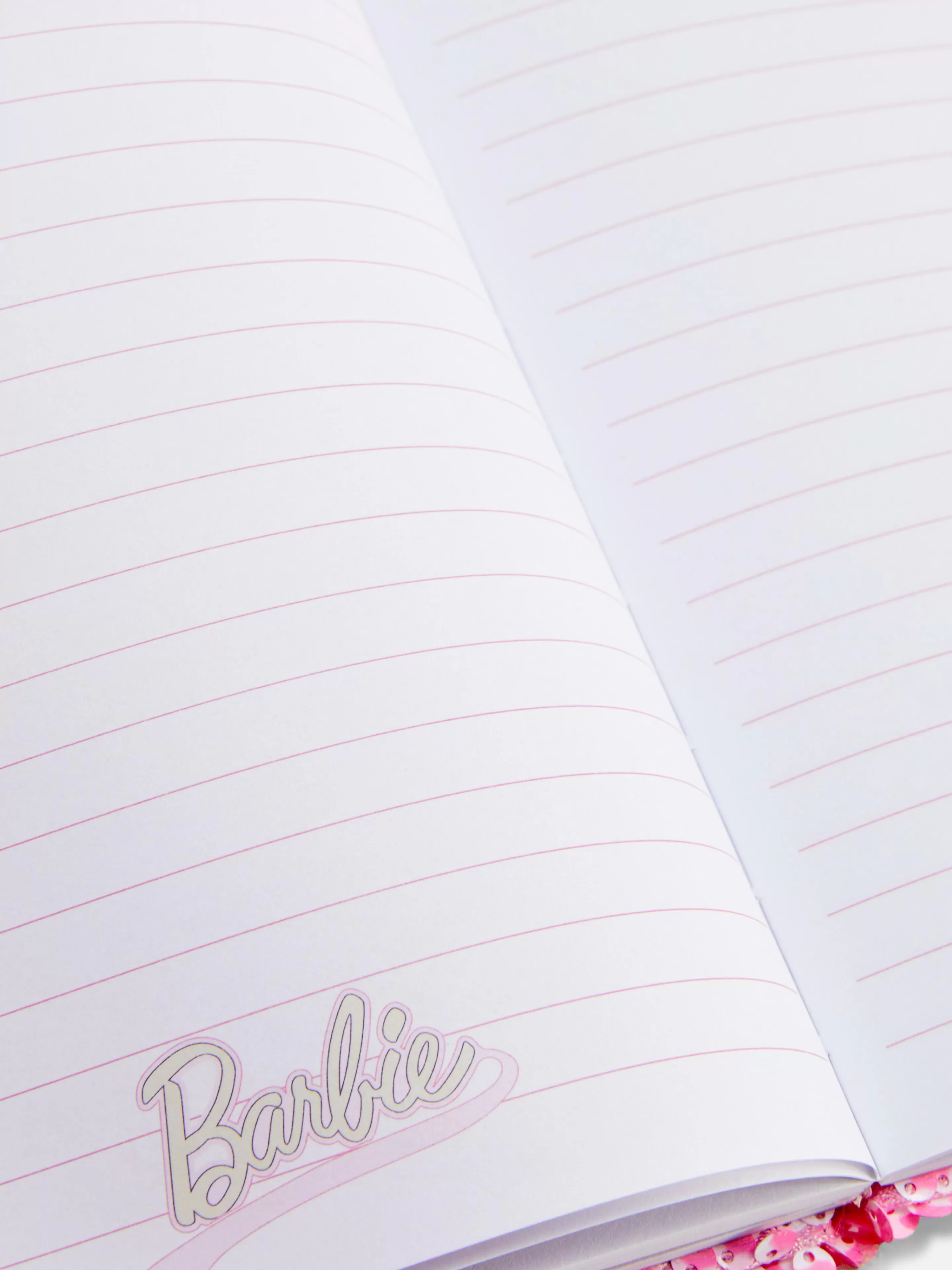 Niños Primark Cuadernos | Cuaderno A5 Con Lentejuelas De Barbie