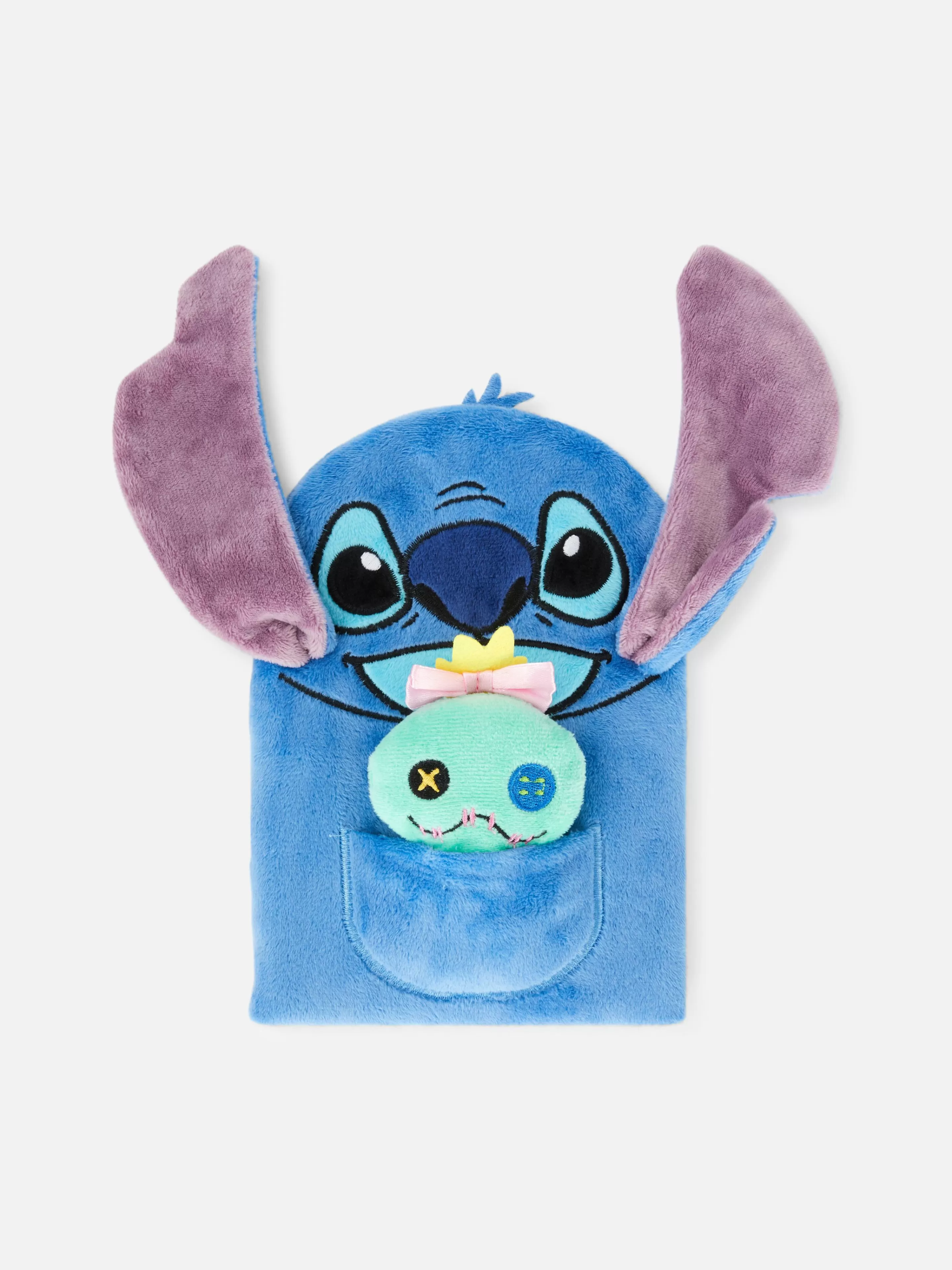 Niños Primark Cuadernos | Diario De Peluche De Stitch Y Scrump De Disney