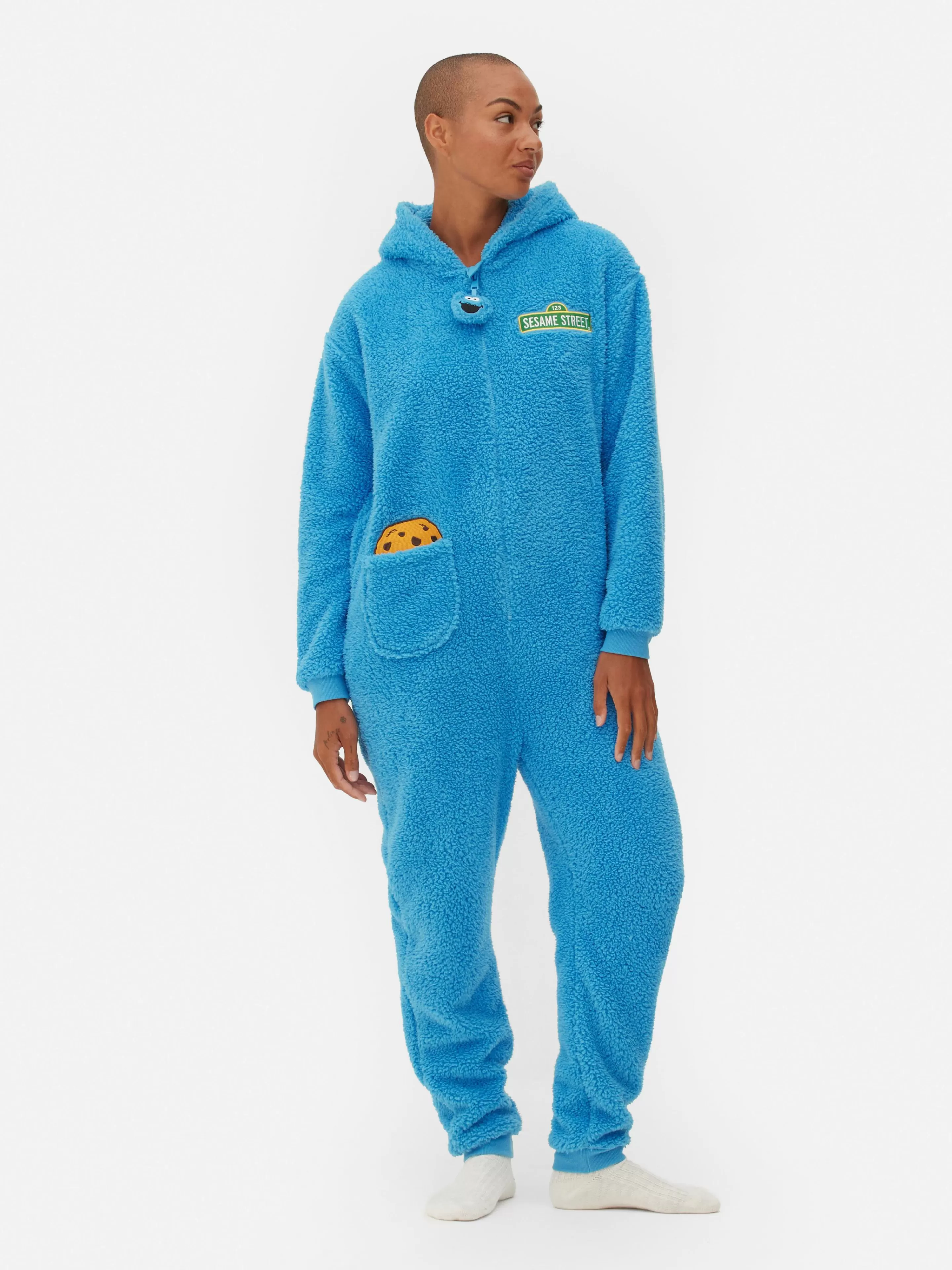 Mujer Primark Snuddies Y Onesies | Esquijama Con Personaje De Barrio Sésamo Para Mujer