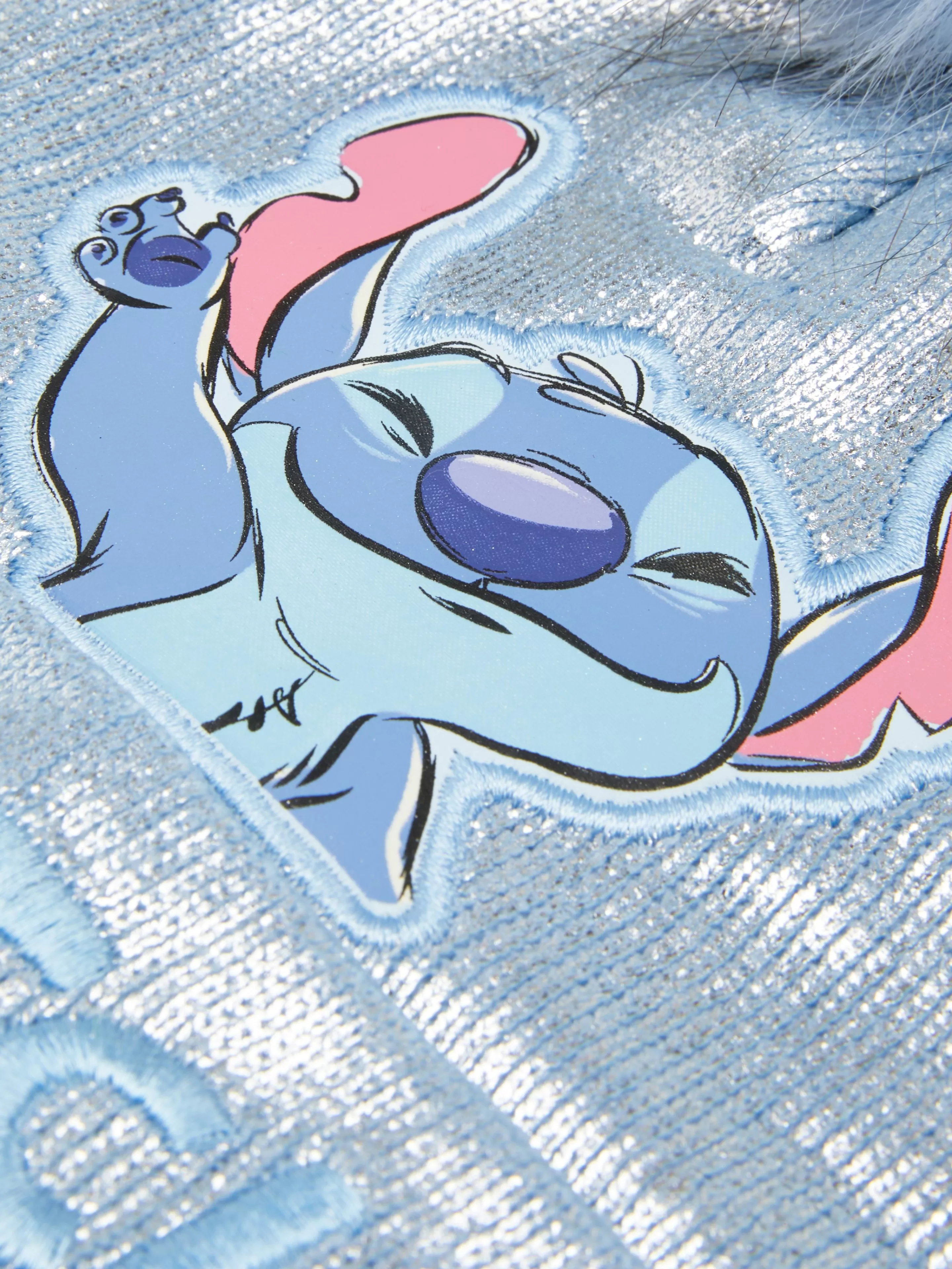 Niños Primark Gorros, Sombreros, Guantes Y Bufandas | Gorro De Punto Con Pompón De Stitch De Disney