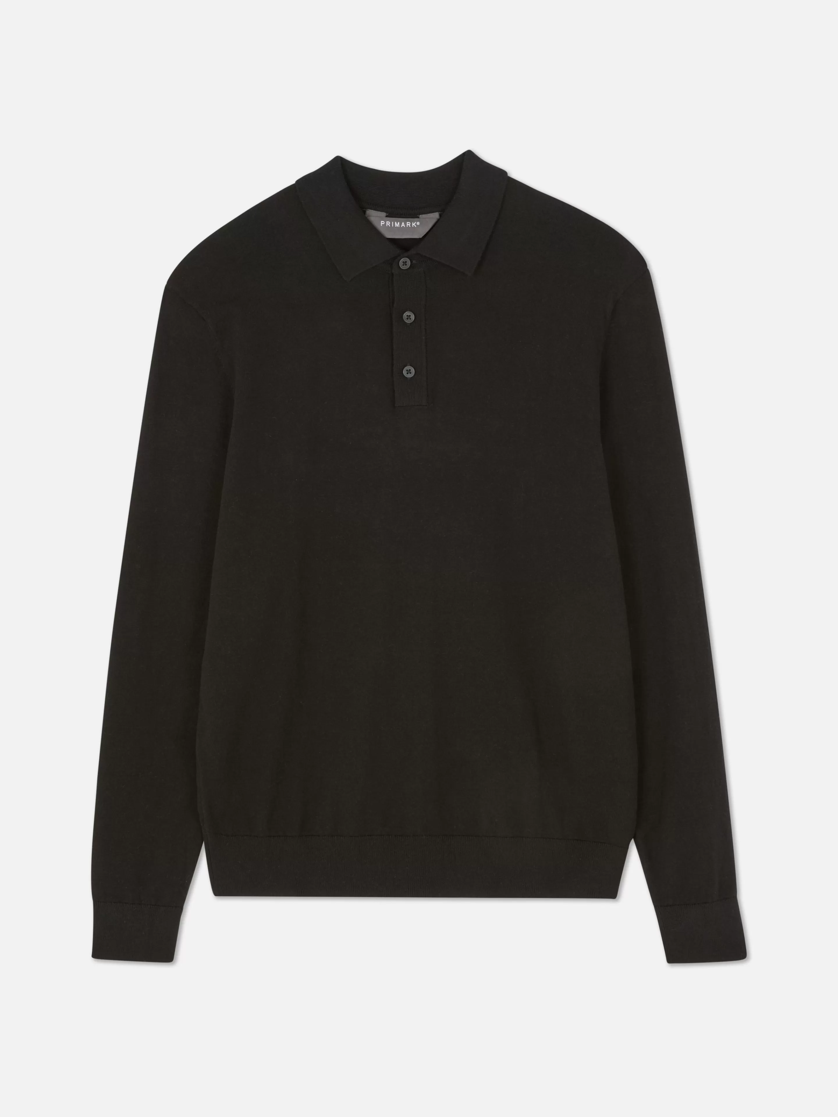 Hombre Primark Jerseys Y Cárdigans | Jersey Tipo Polo De Manga Larga