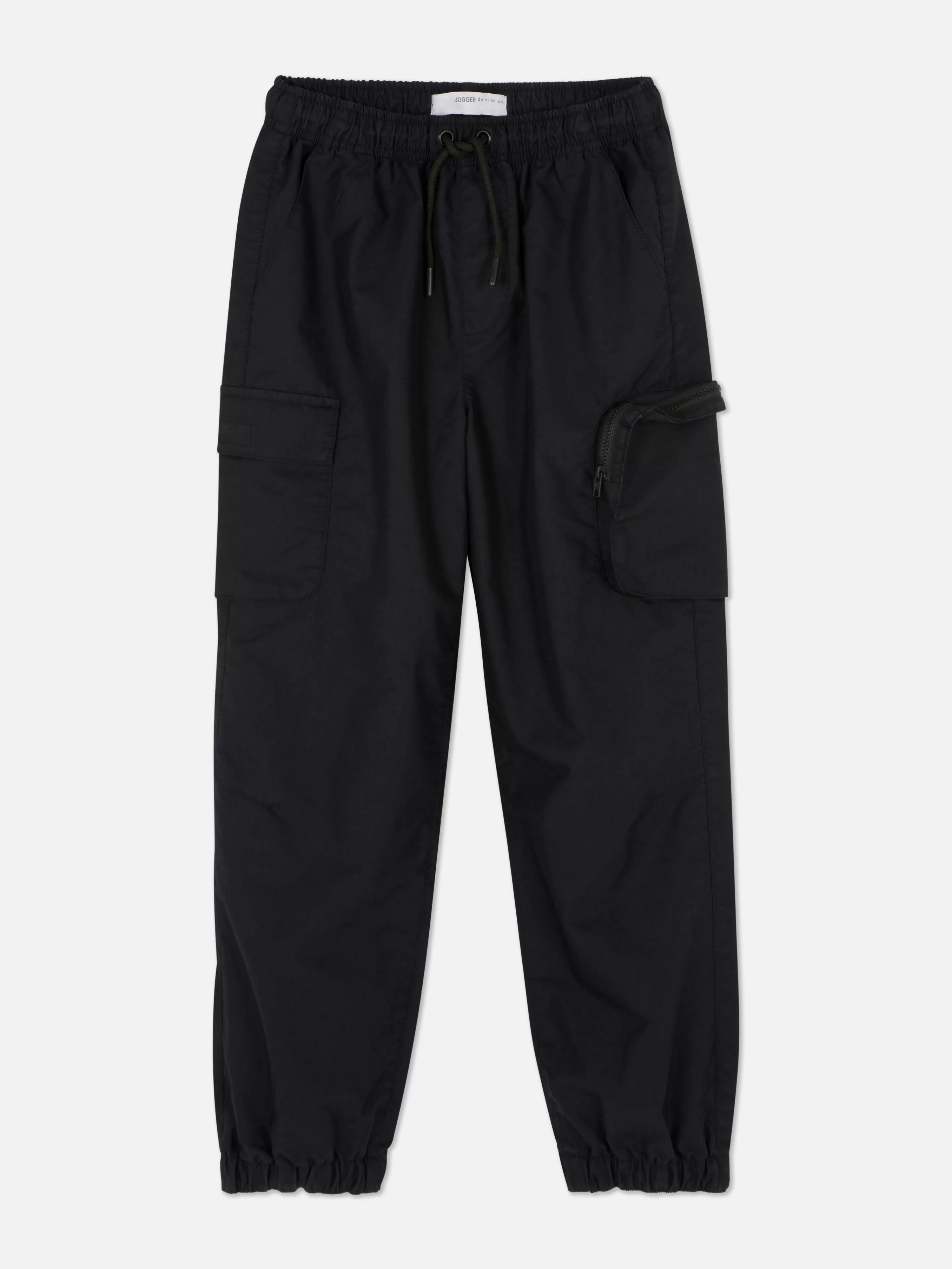 Niños Primark Pantalones De Chándal | Joggers Cargo Con Bajos Ajustados Y Cordón De Ajuste