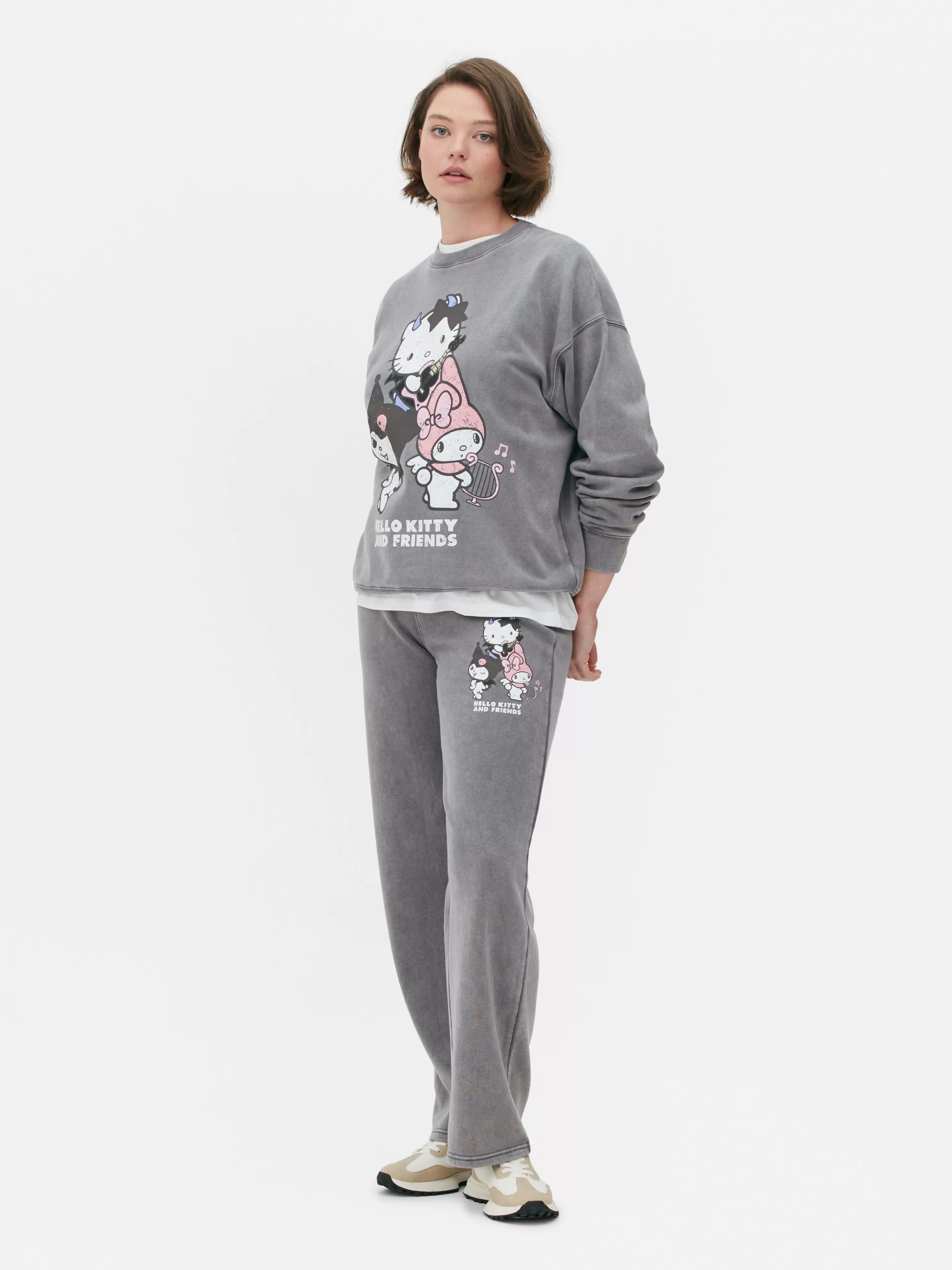 Mujer Primark Pantalones De Chándal | Joggers Combinables De Hello Kitty & Friends