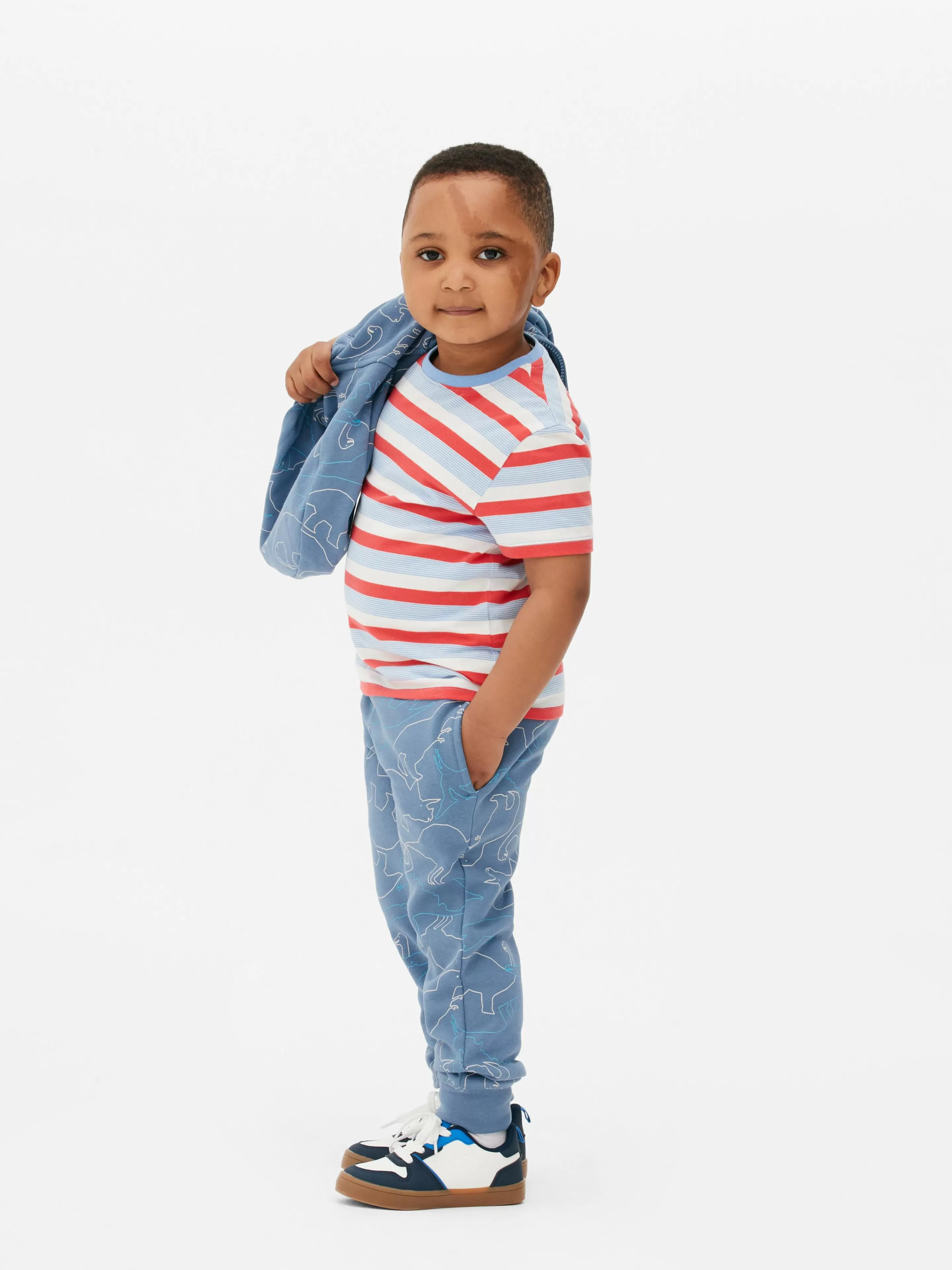 Niños Primark Pantalones De Chándal | Joggers Con Cordón De Ajuste Y Estampado Gráfico