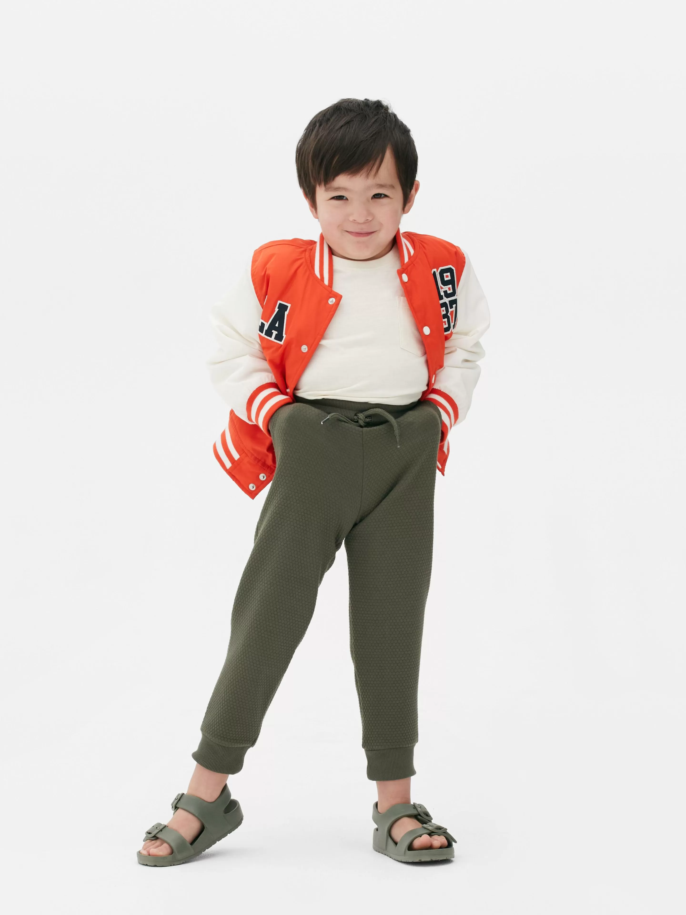 Niños Primark Pantalones De Chándal | Joggers Con Textura Y Diseño Geométrico