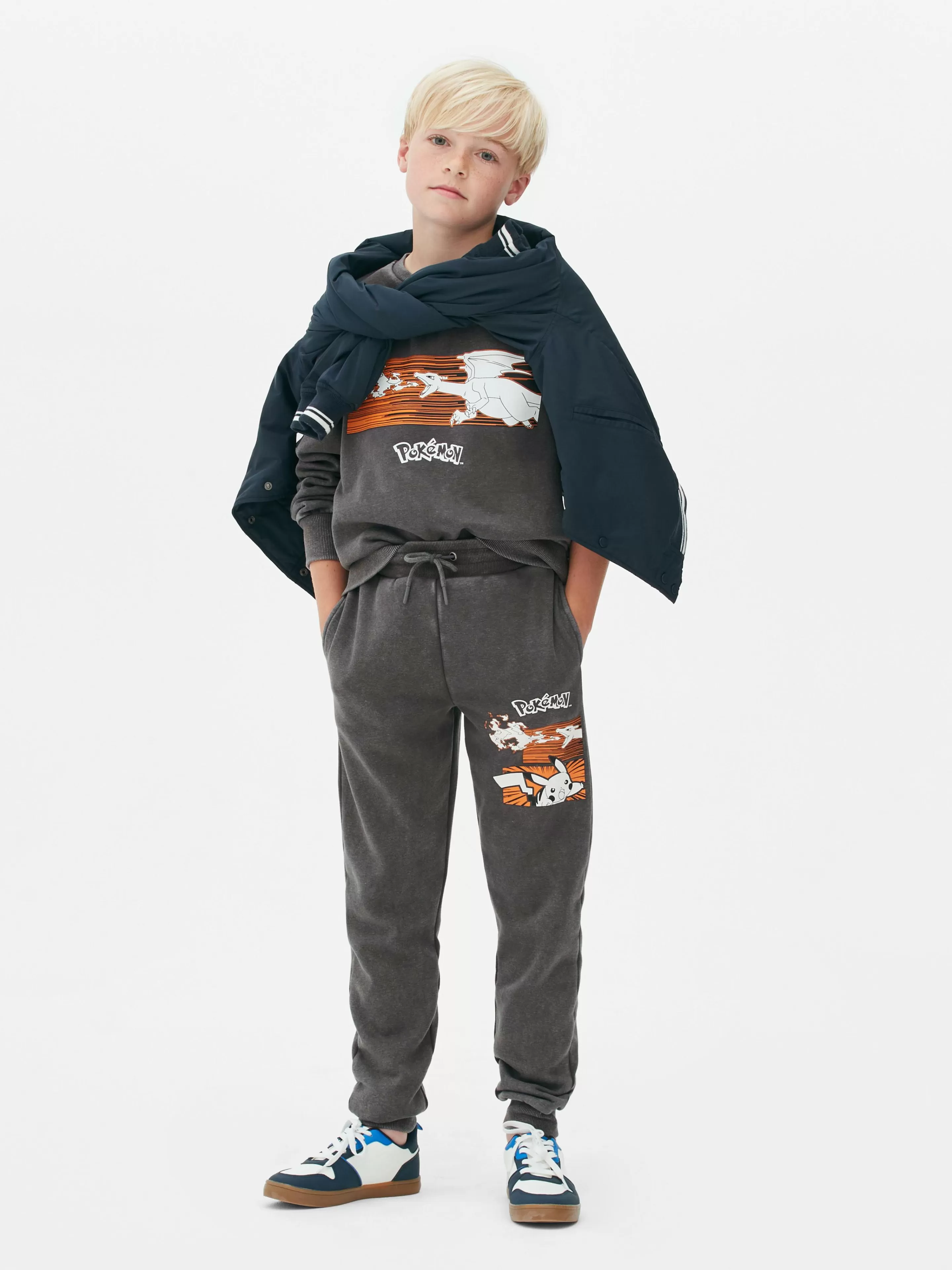 Niños Primark Pantalones De Chándal | Joggers De Pikachu Y Charizard De Pokémon