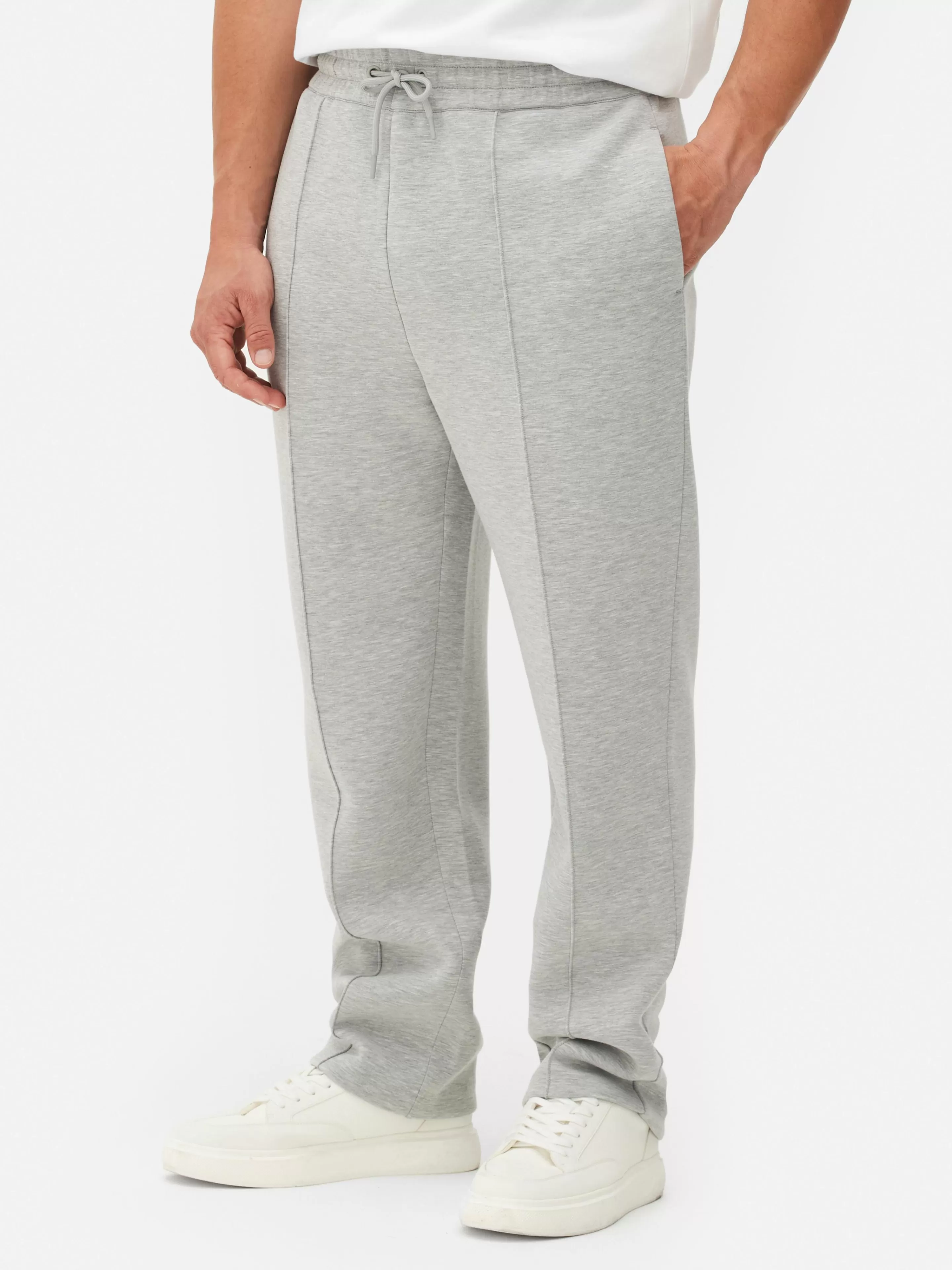 Hombre Primark Pantalones De Chándal | Joggers Rectos Con Pliegues Kem