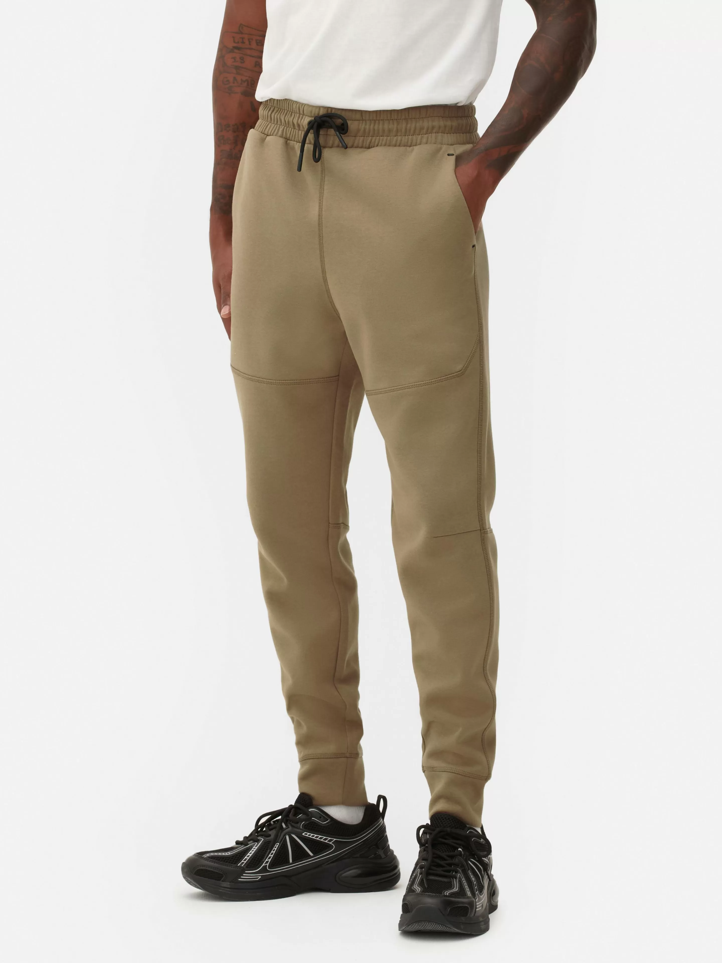 Hombre Primark Ropa Deportiva | Pantalones De Chándal | Joggers Reforzados De Corte Entallado