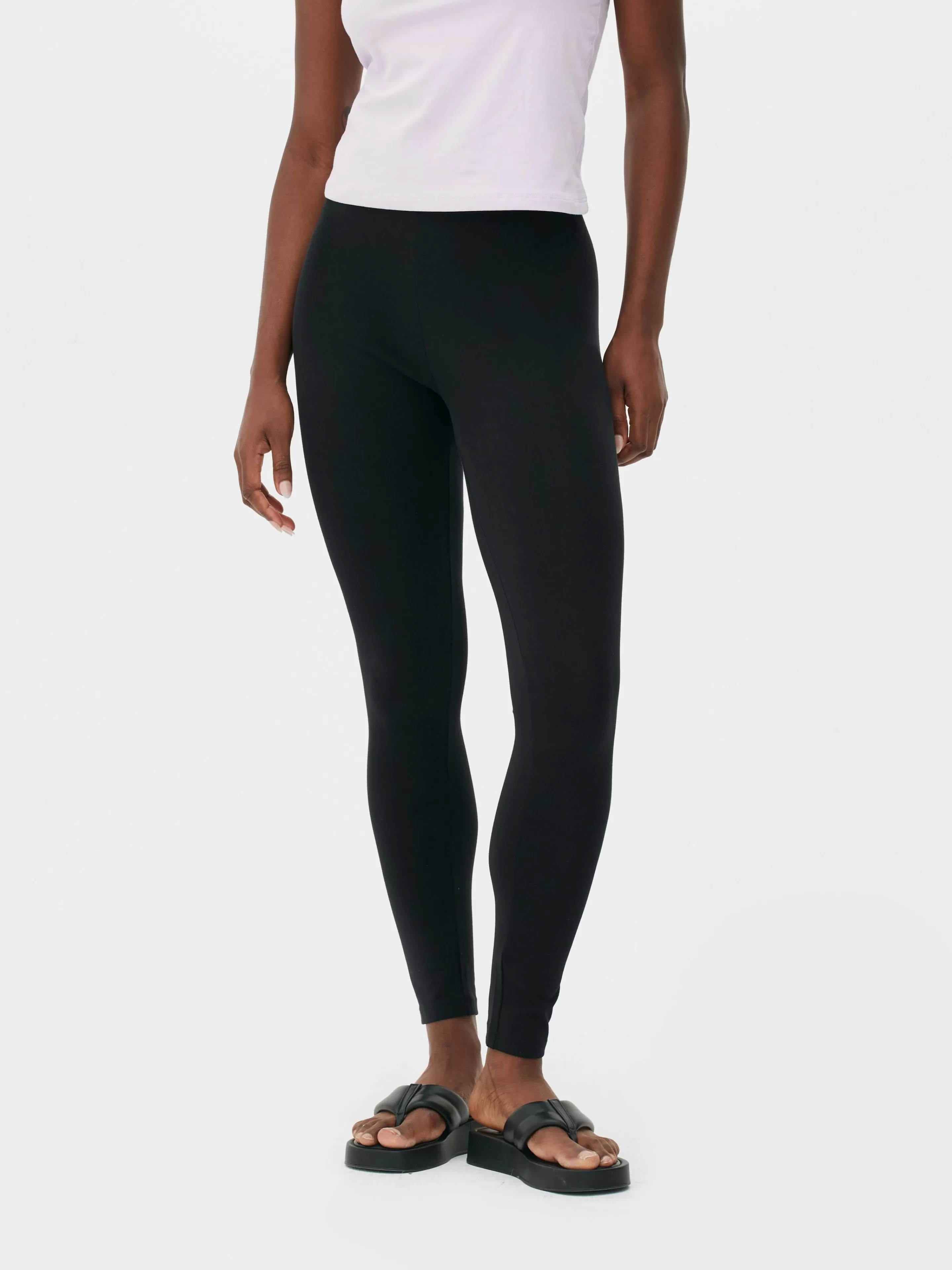 Mujer Primark Pantalones Y Leggings | Leggings De Algodón