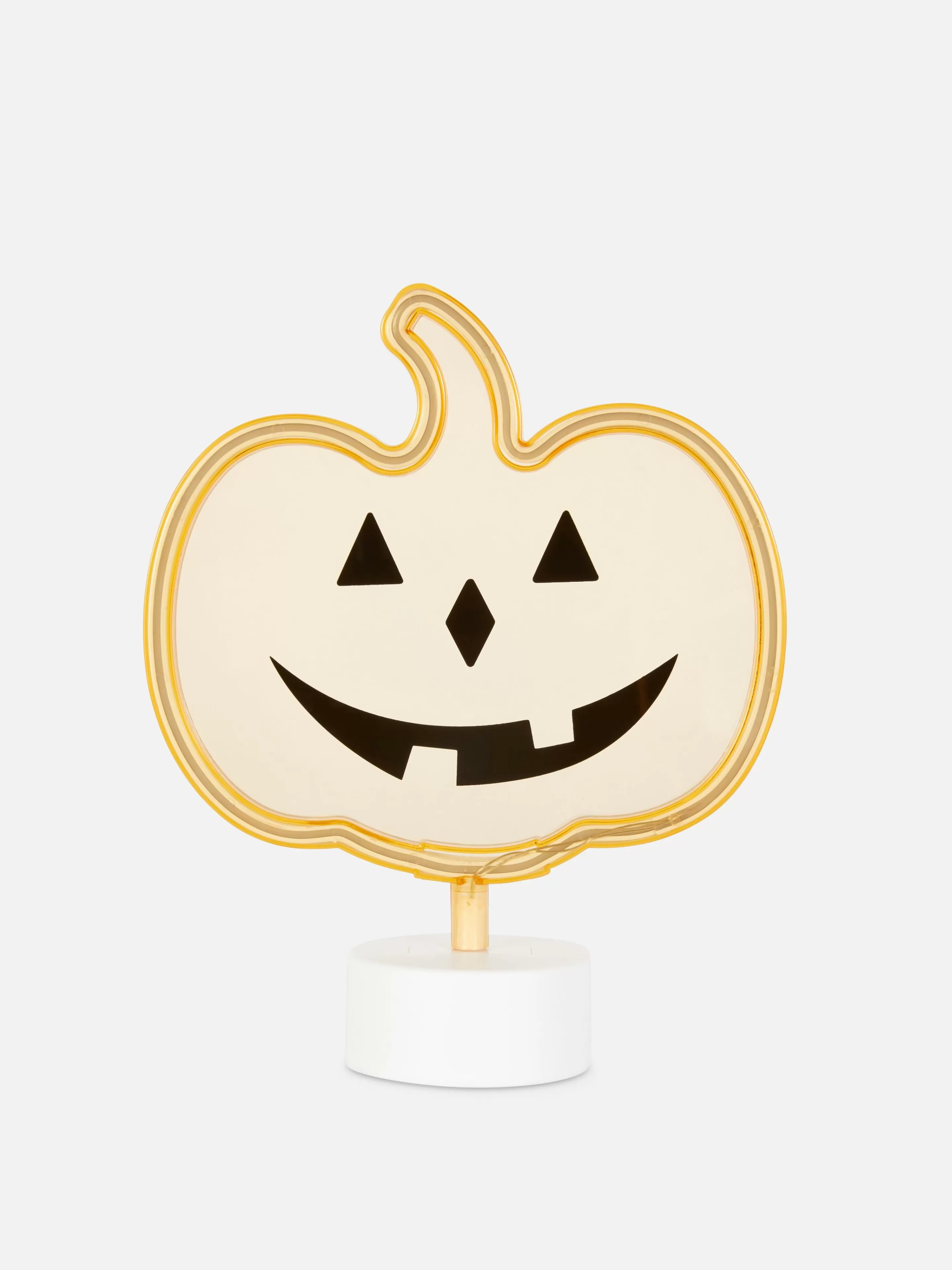 Primark Decoración Y Regalos De Halloween | Iluminación | Luz LED De Neón De Calabaza De Halloween