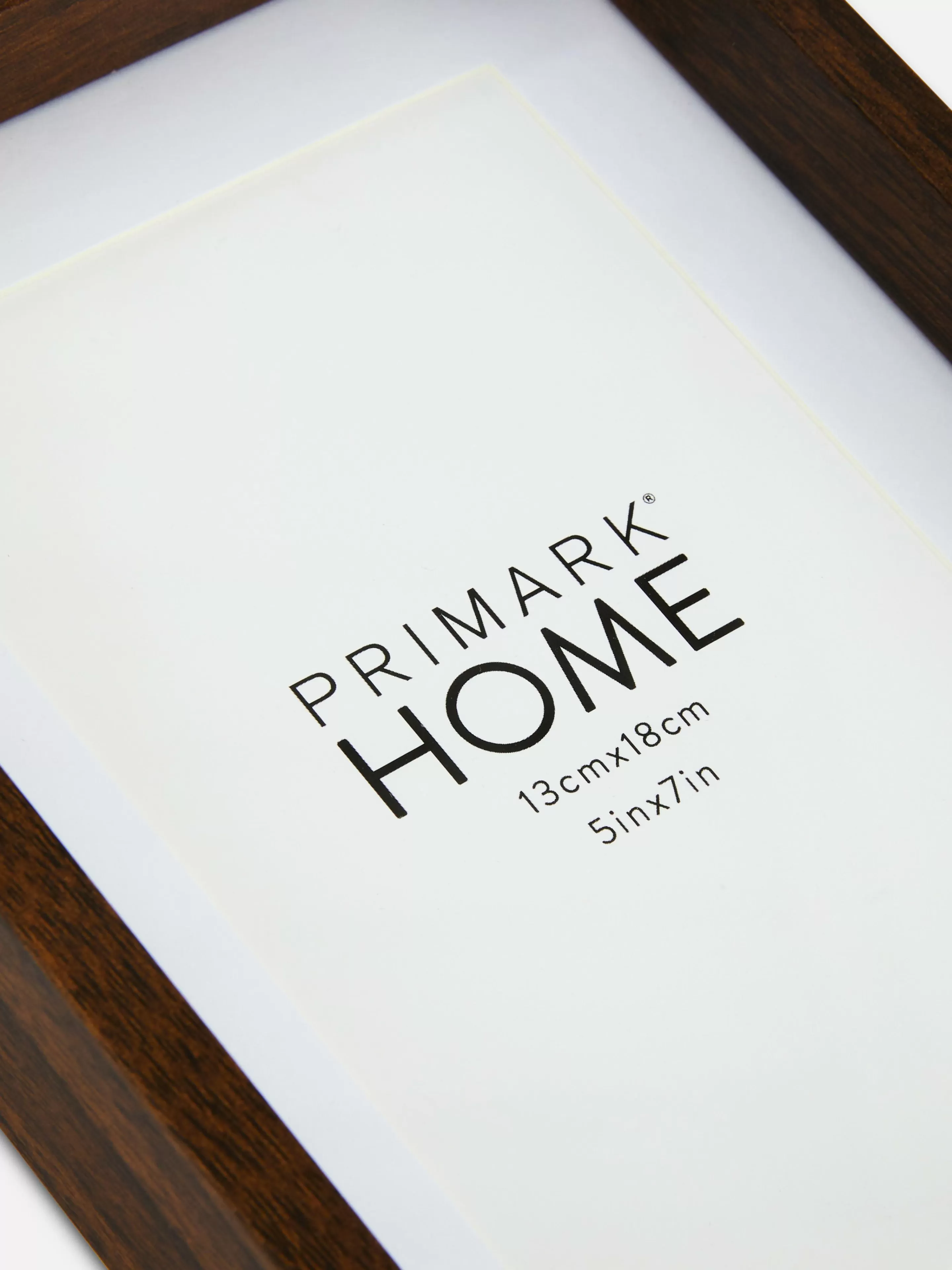 Primark Marcos Y Adornos De Pared | Marco De Fotos De Madera Sencillo Con Soporte De Pie