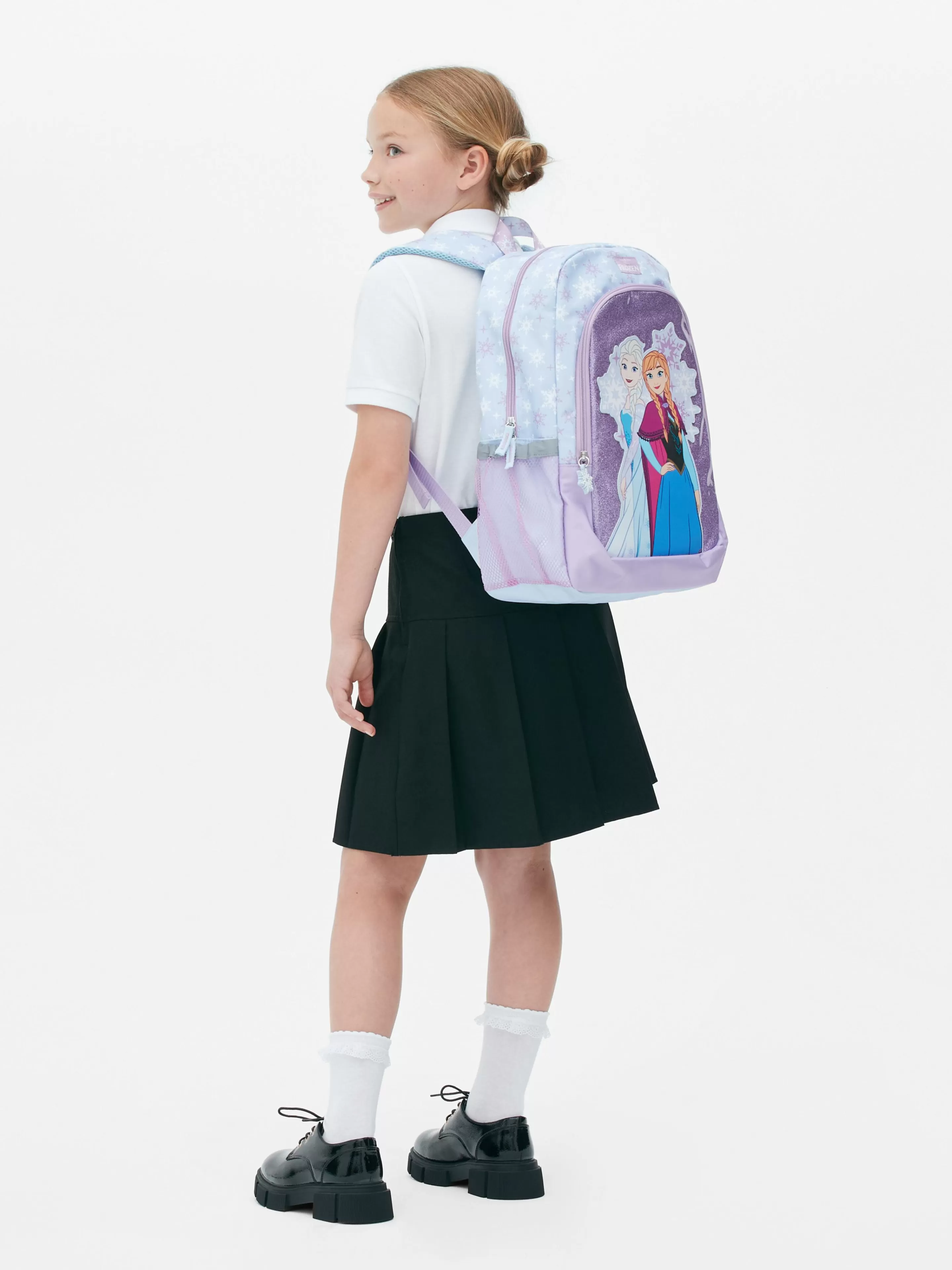 Niños Primark Bolsos | Mochila Escolar Con Purpurina De Frozen De Disney