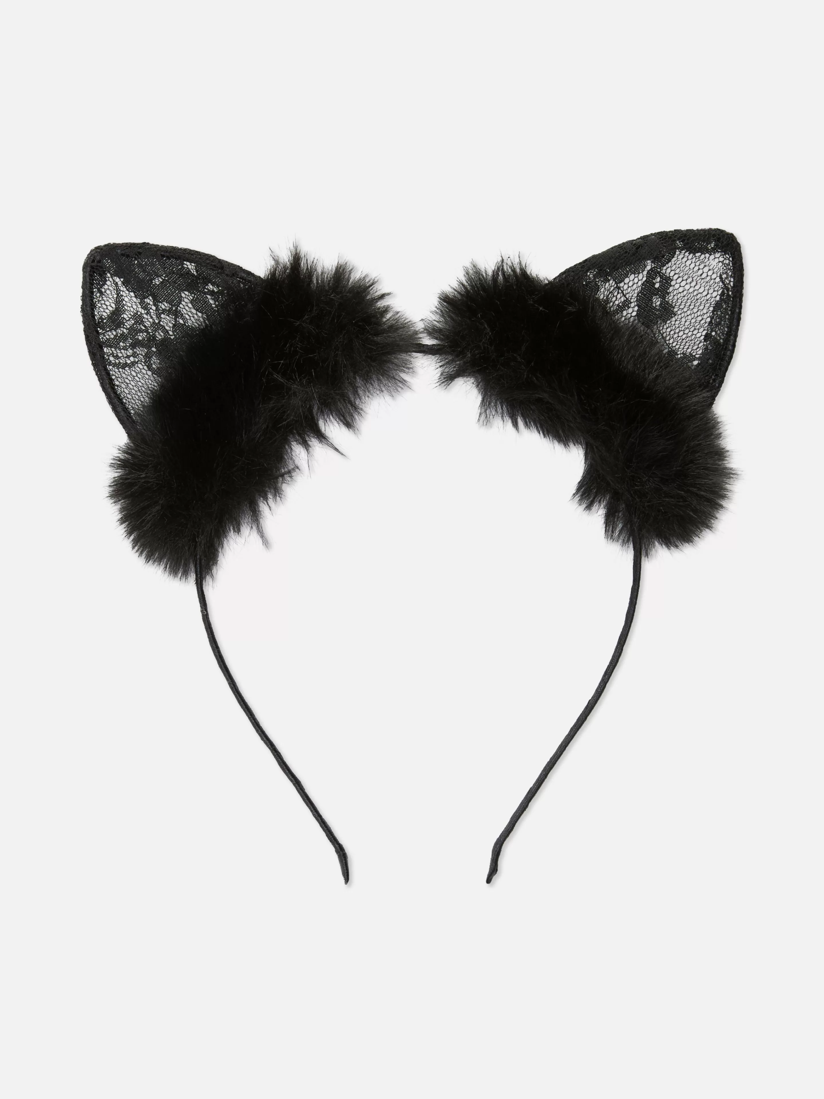 Mujer Primark Accesorios De Halloween | Accesorios Para El Pelo | Orejas De Gato De Encaje Para Halloween