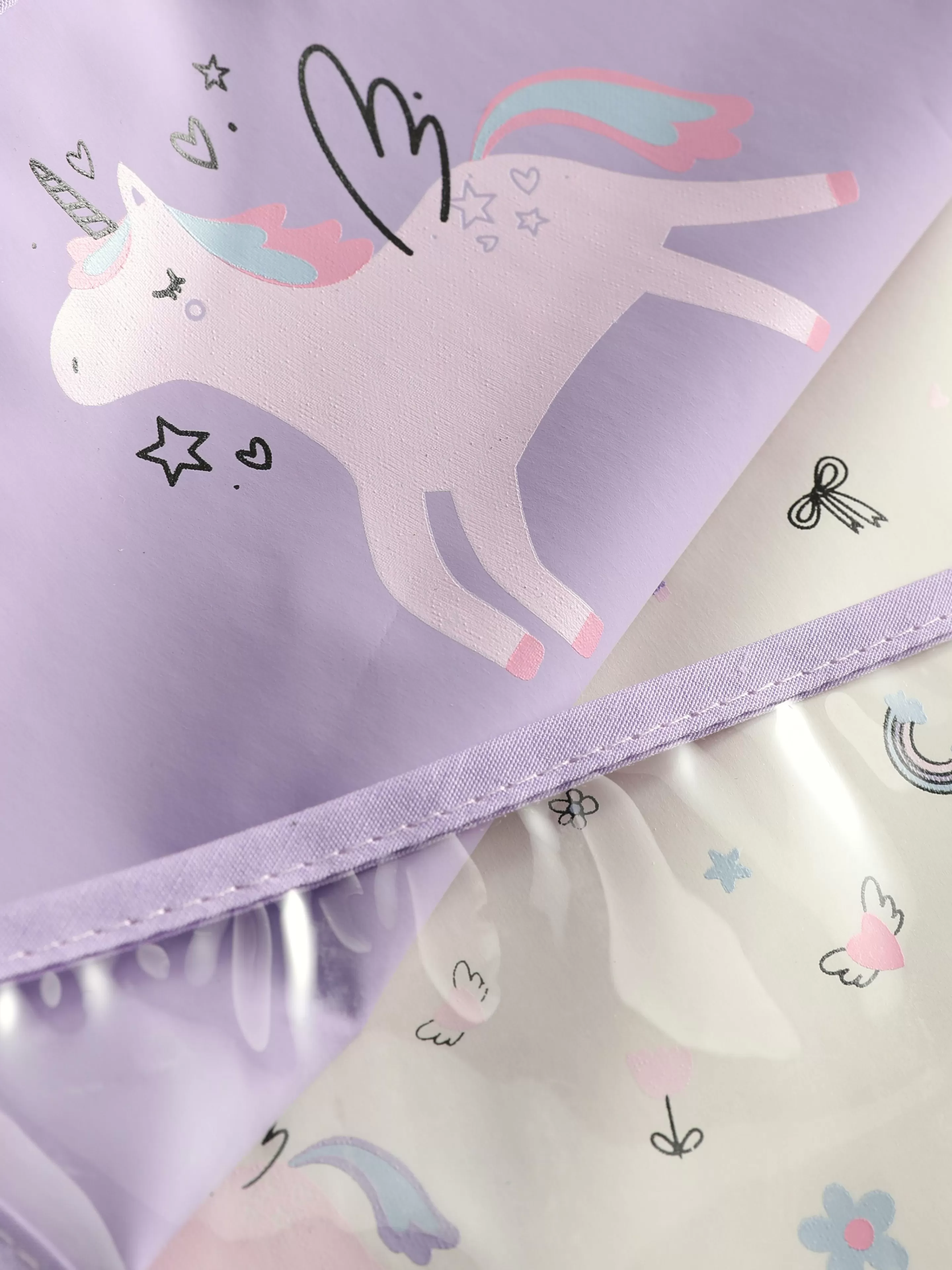 Primark Habitación Bebé | Lactancia | Pack De 2 Baberos Con Cuello Envolvente De Unicornio