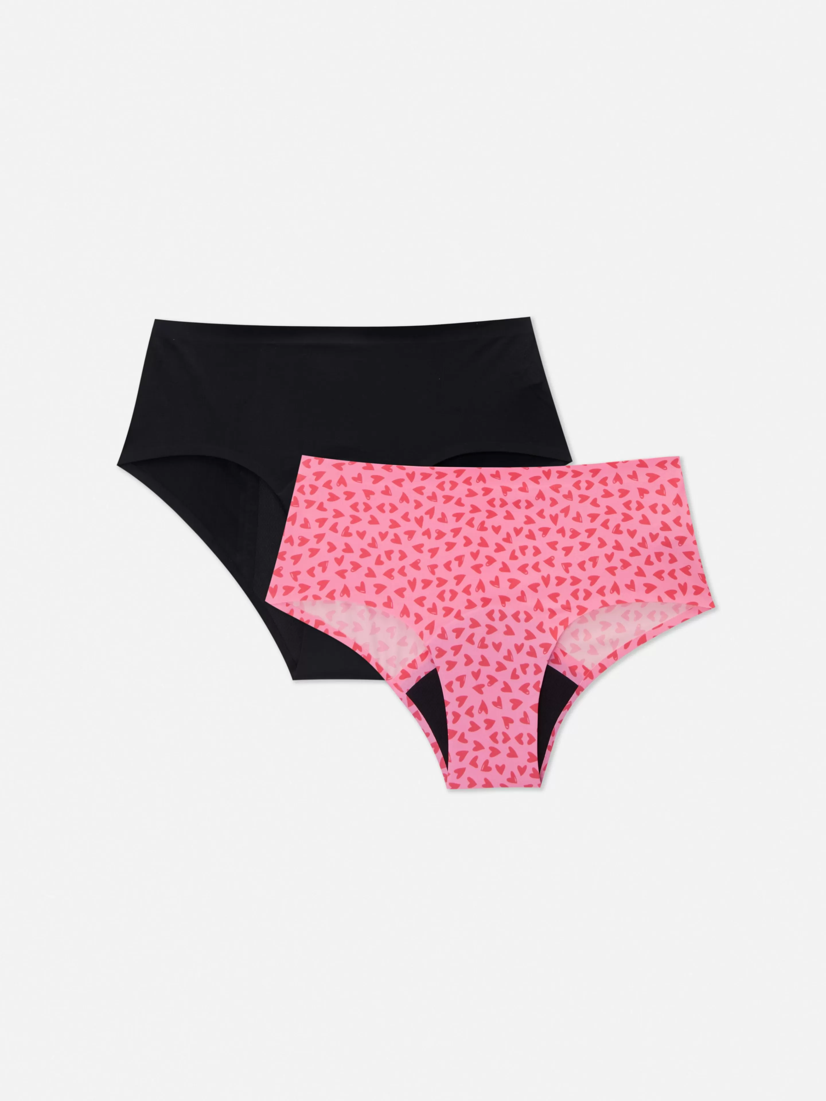 Mujer Primark Bragas | Pack De 2 Braguitas De Talle Bajo Sin Costuras