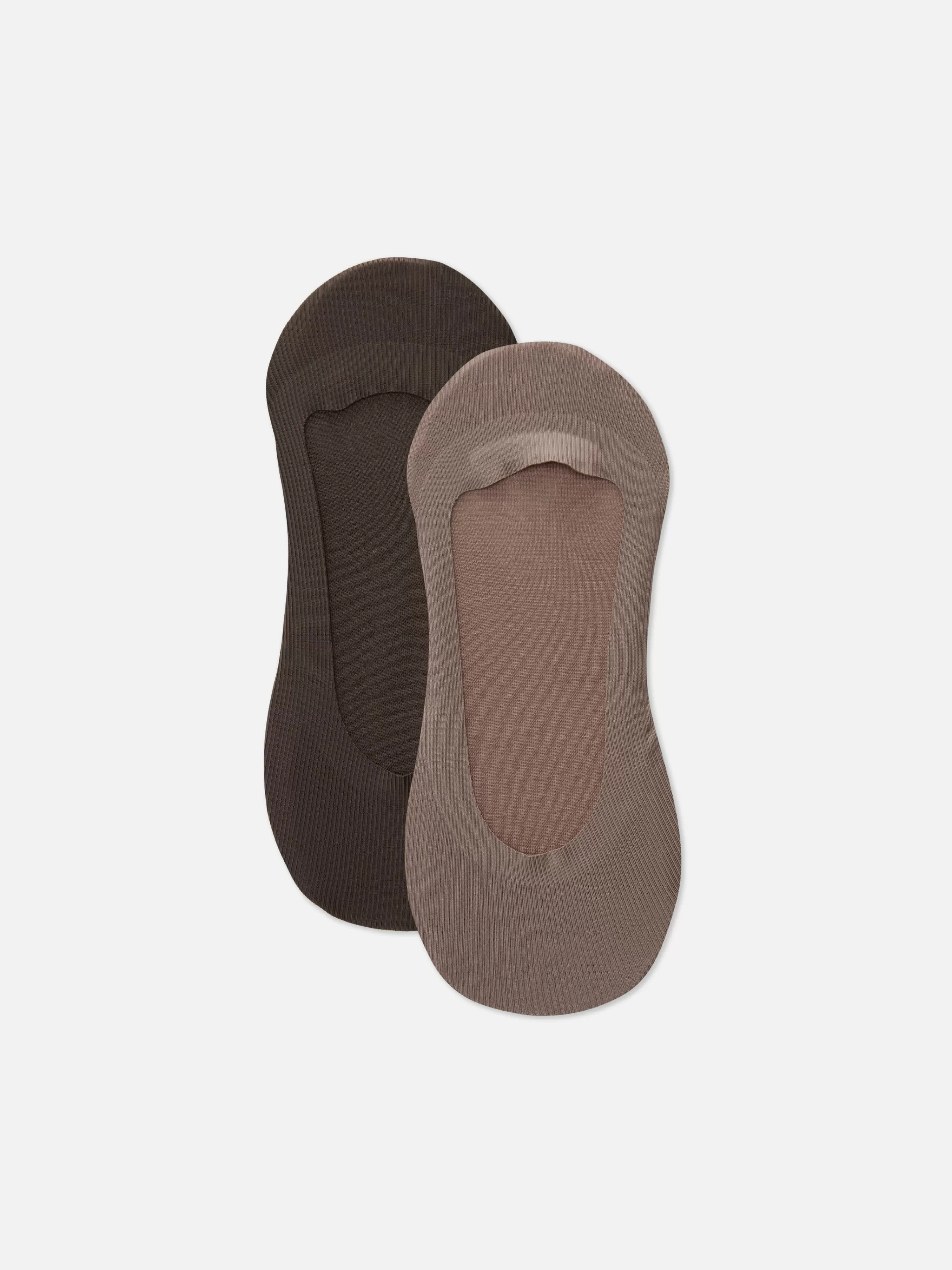 Mujer Primark Calcetines | Pack De 2 Calcetines Invisibles De Microfibra