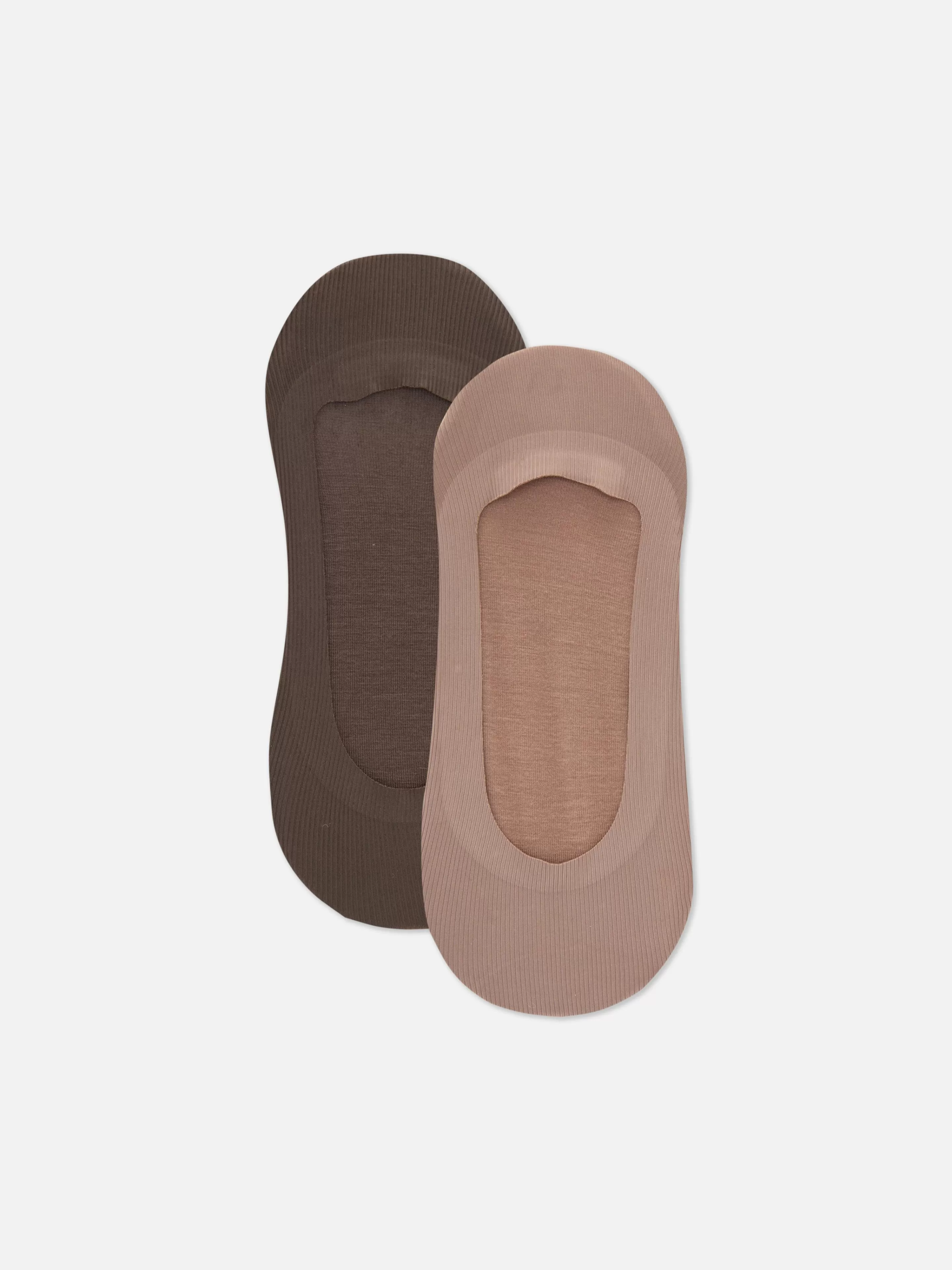 Mujer Primark Calcetines | Pack De 2 Calcetines Invisibles De Microfibra