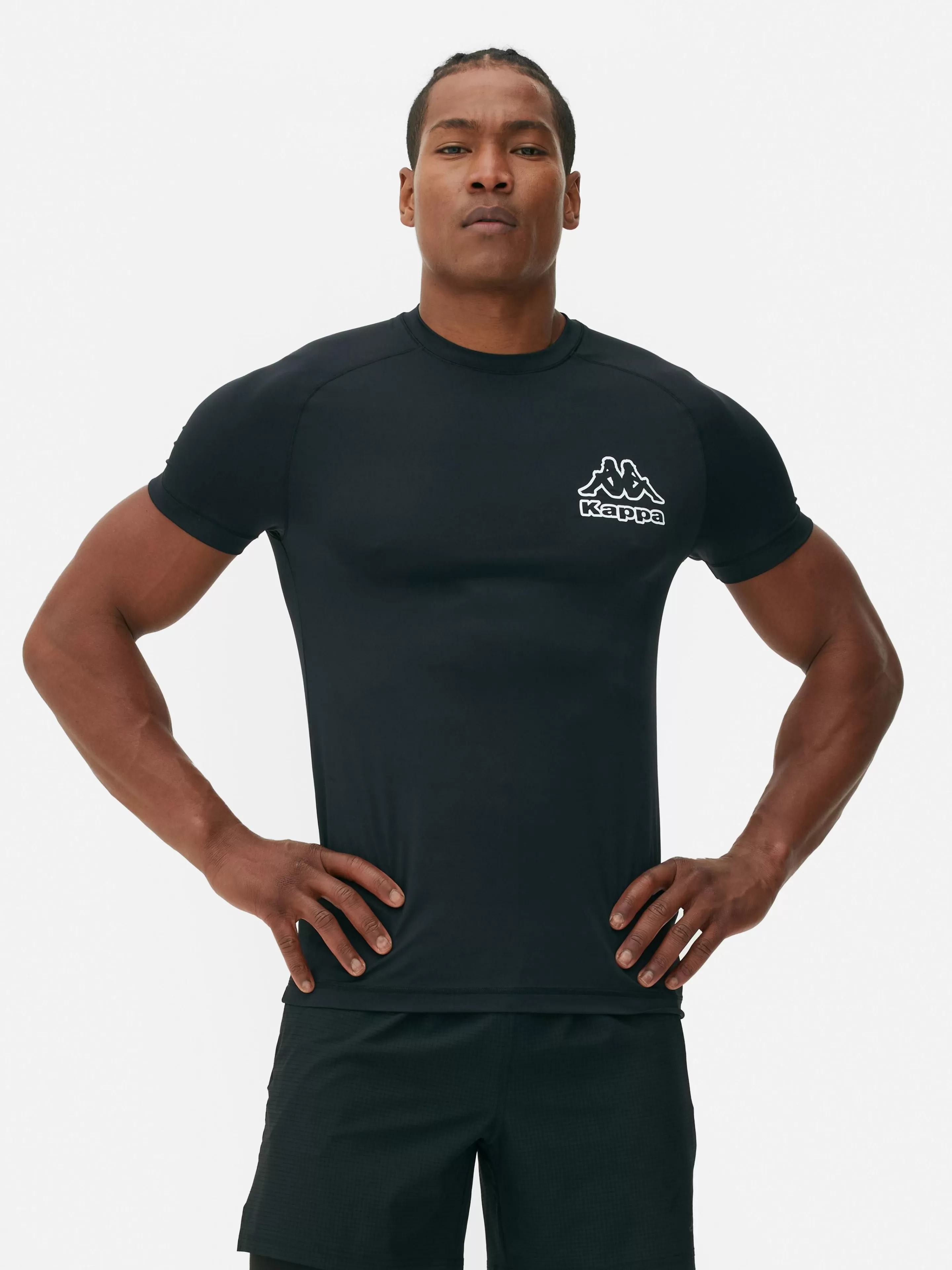 Hombre Primark Ropa Deportiva | Tops Y Camisetas | Pack De 2 Camisetas Deportivas De Kappa X
