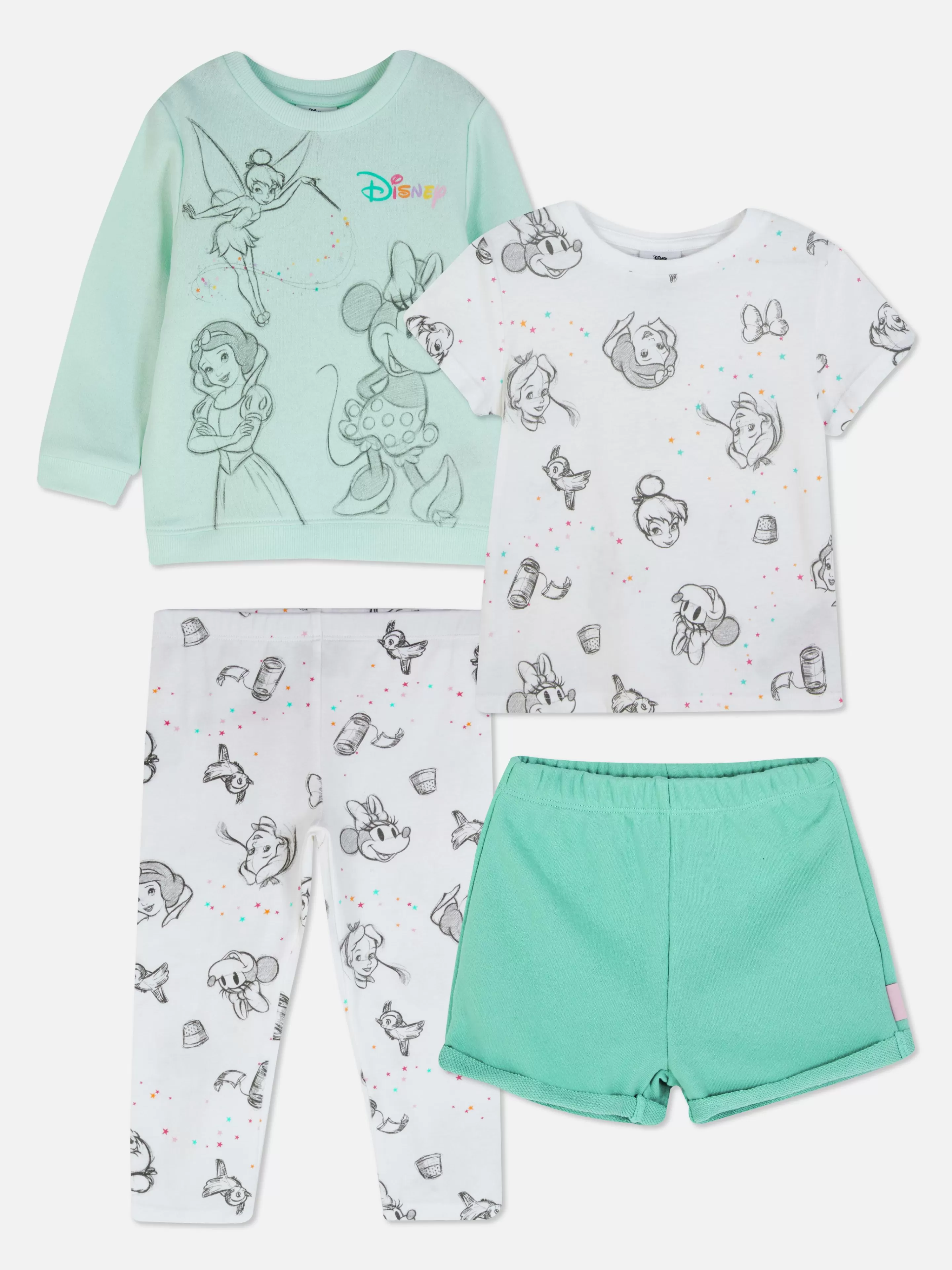 Primark Conjuntos Y Sets | Pack De 2 Conjuntos Con Personajes De Disney