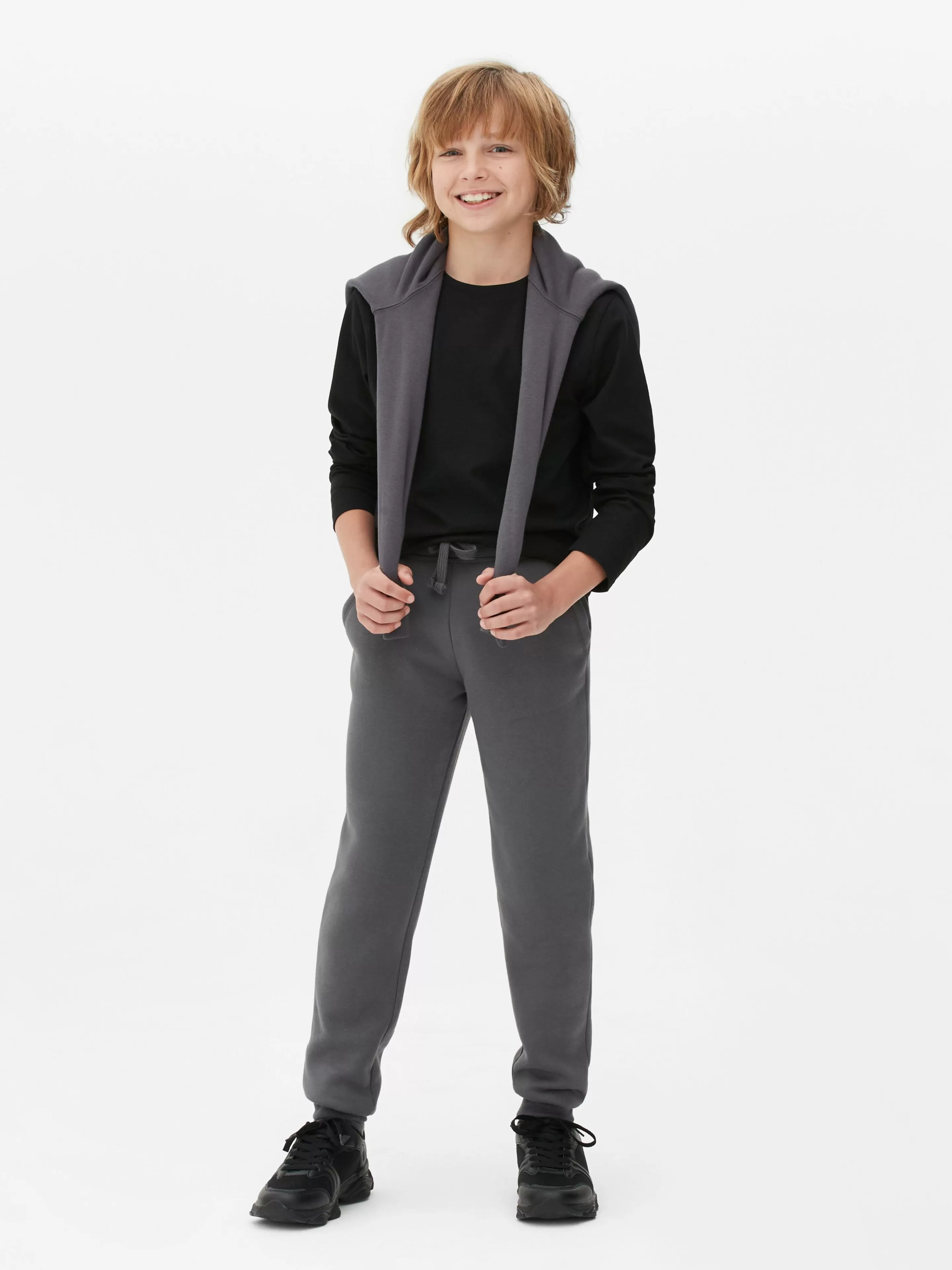 Niños Primark Pantalones De Chándal | Pack De 2 Joggers Con Bajos Ajustados Niño Mayor