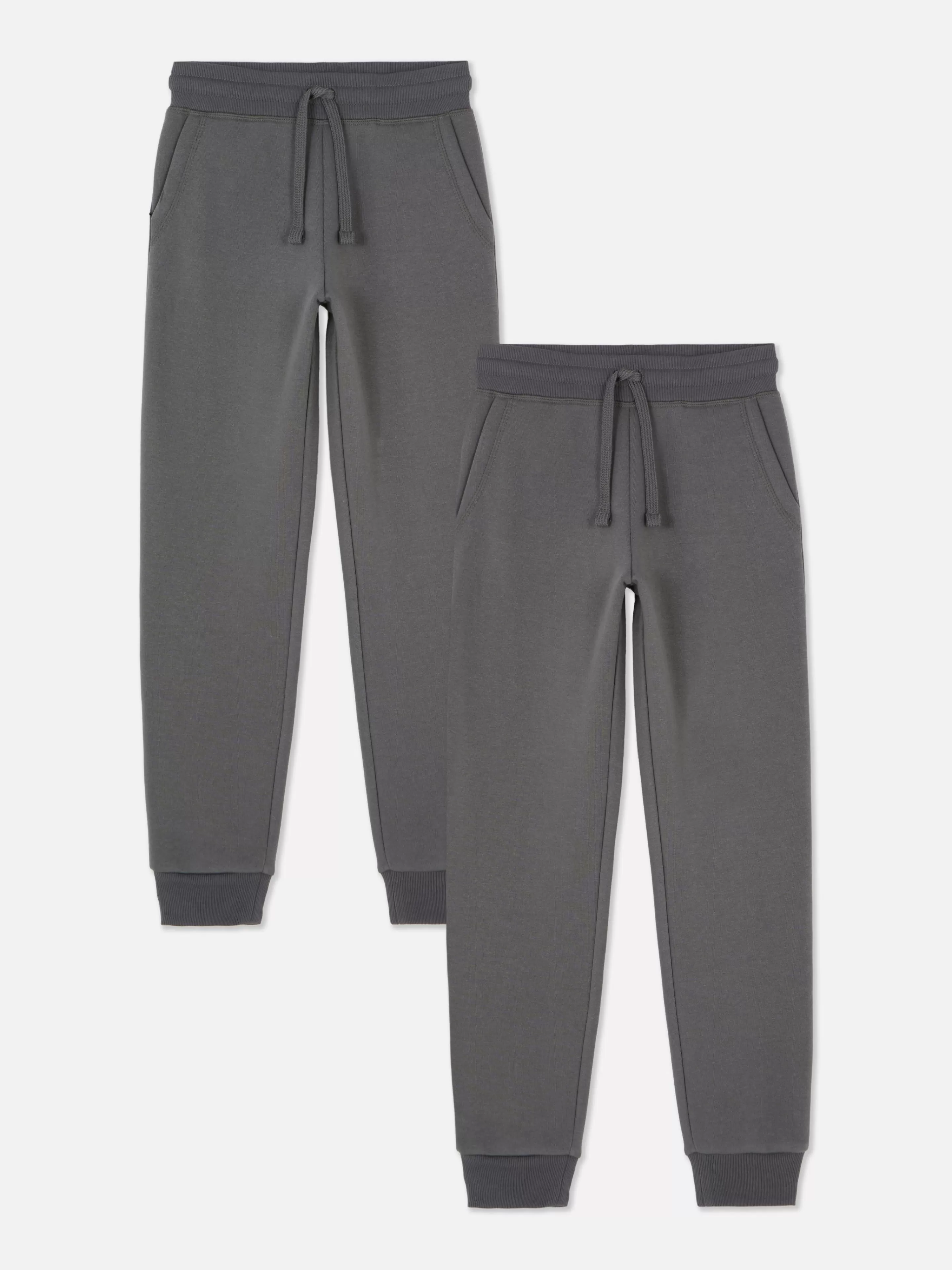 Niños Primark Pantalones De Chándal | Pack De 2 Joggers Con Bajos Ajustados Niño Mayor