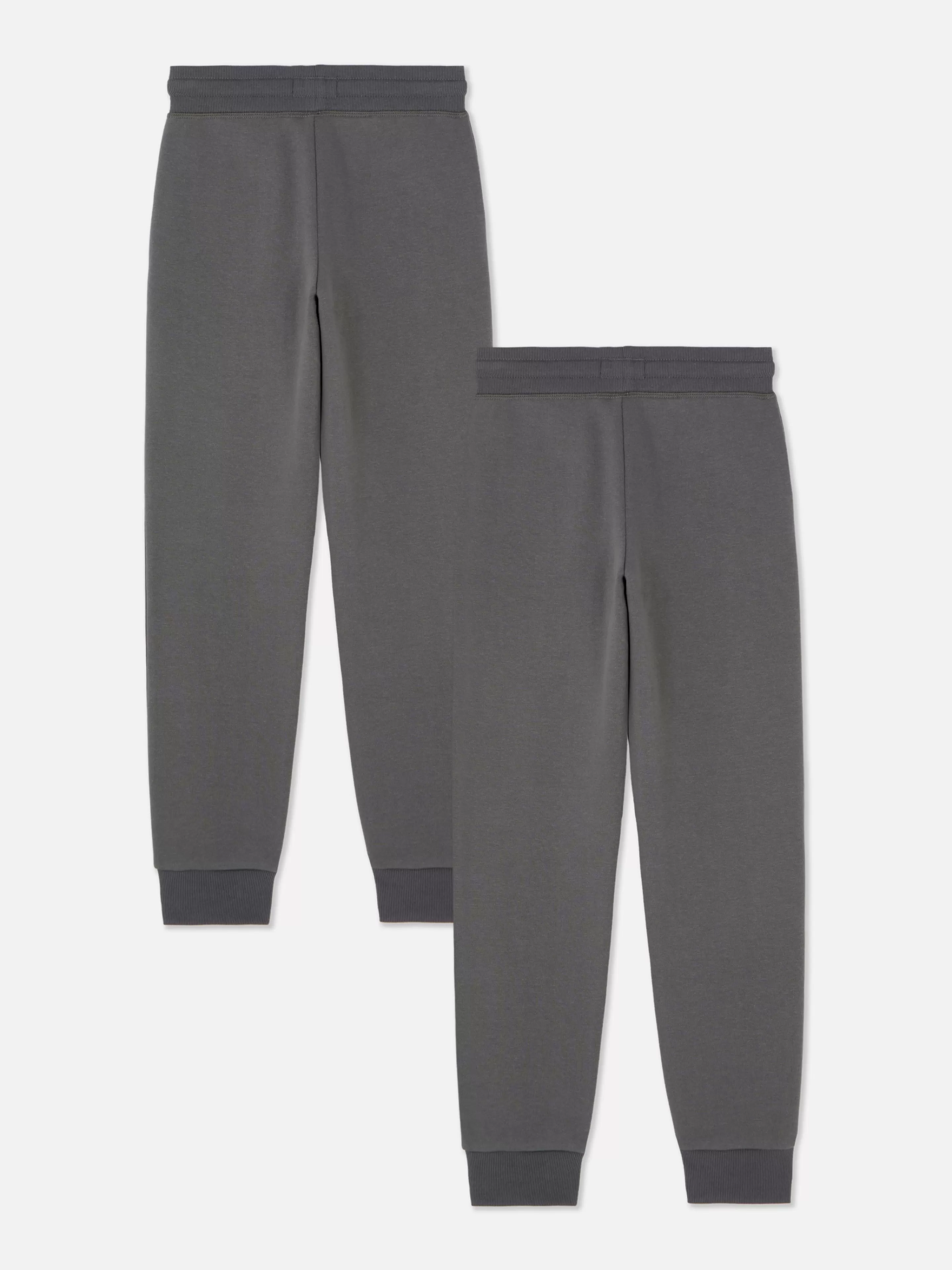 Niños Primark Pantalones De Chándal | Pack De 2 Joggers Con Bajos Ajustados Niño Mayor