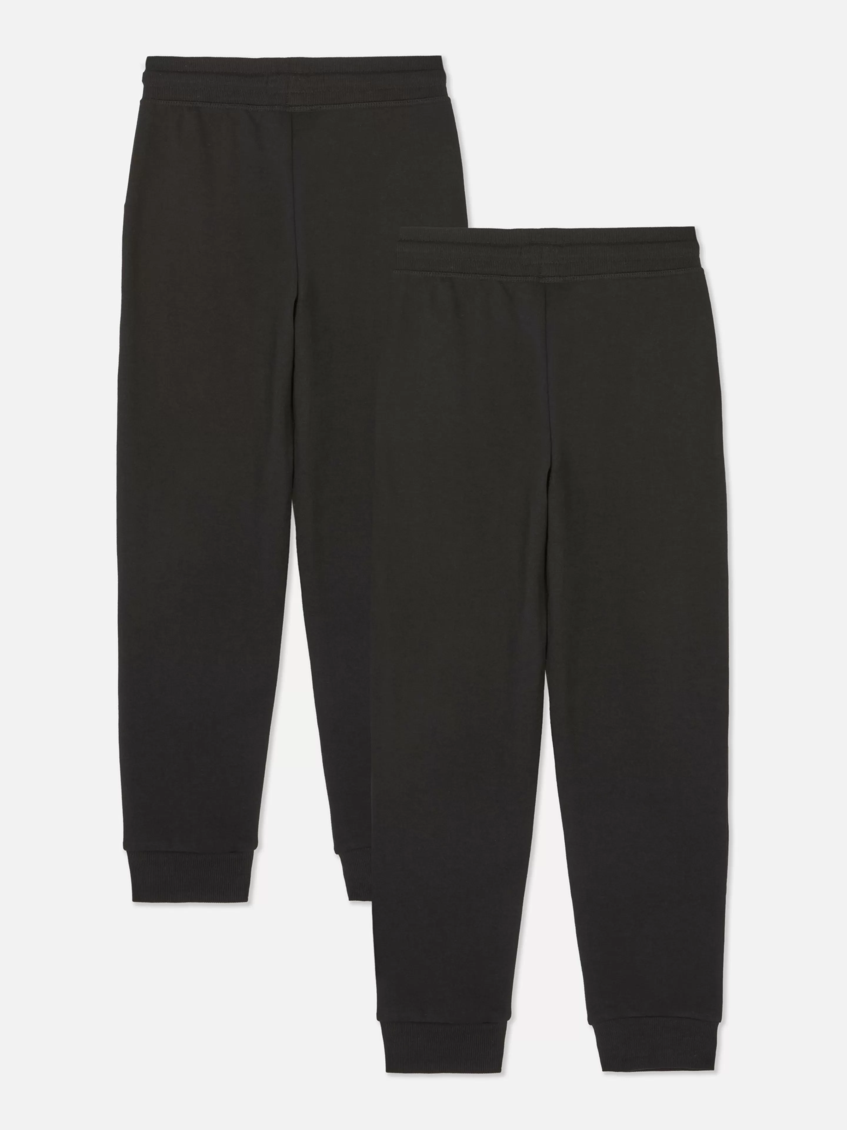 Niños Primark Pantalones De Chándal | Pack De 2 Joggers Con Cordón Para Niños Mayores