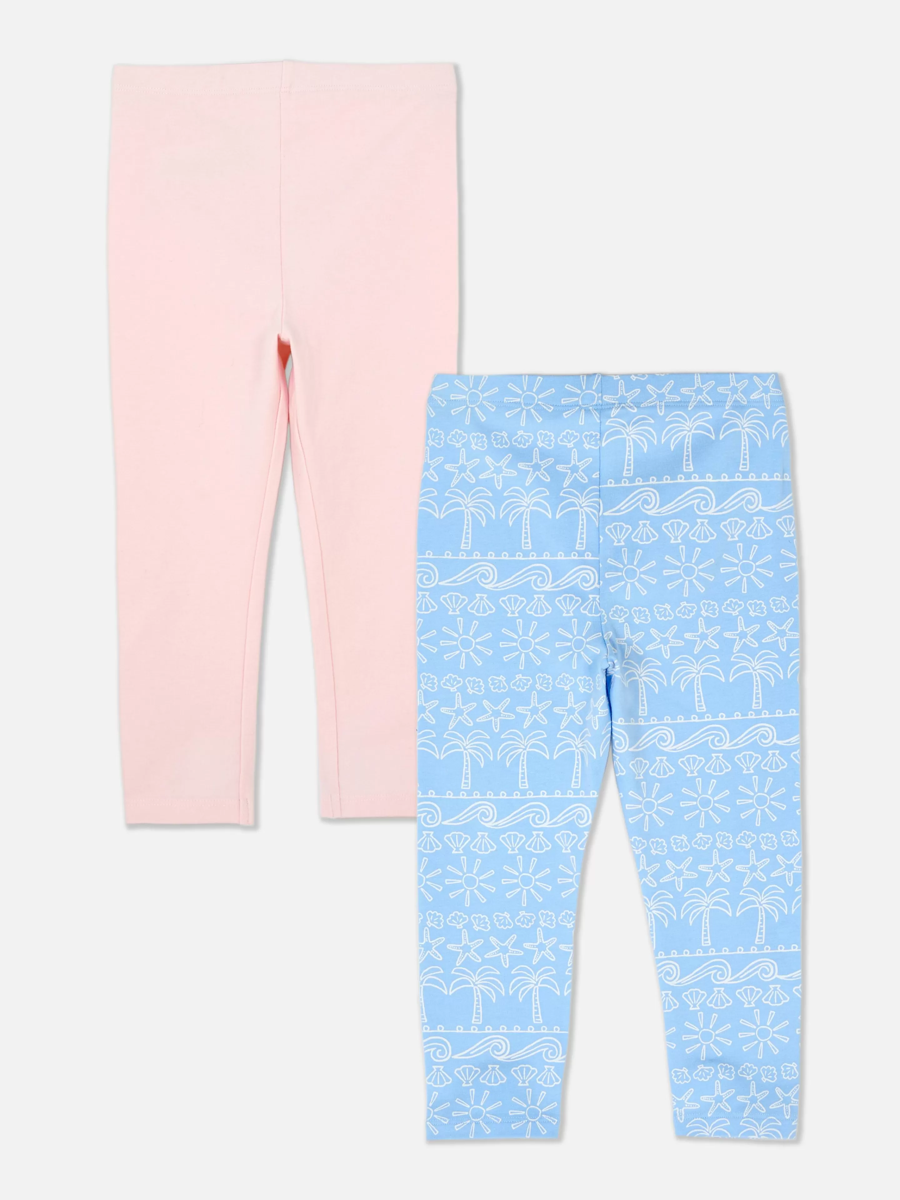 Primark Pantalones Y Leggings | Pack De 2 Leggings De Diseños Surtidos