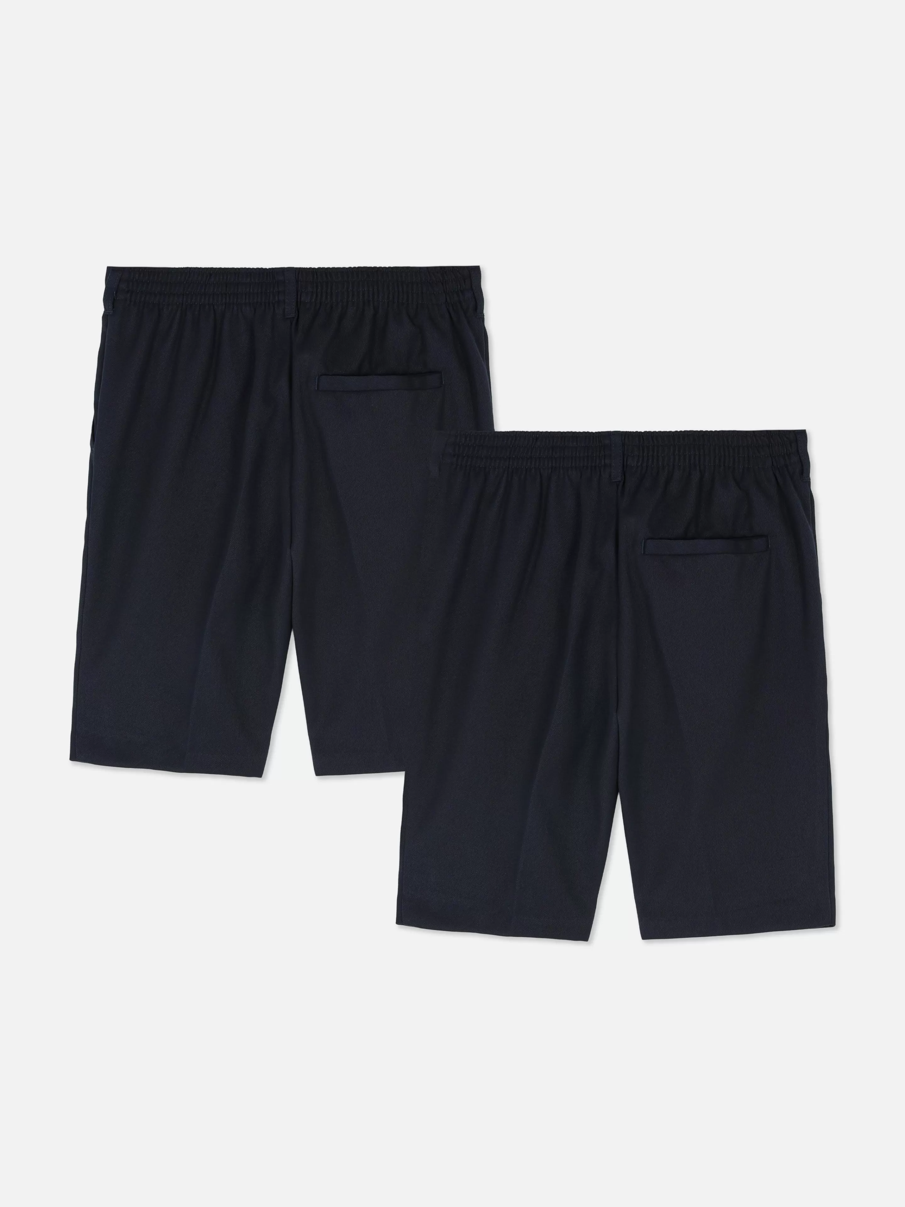 Niños Primark Pantalones Cortos | Pack De 2 Pantalones Escolares Para Niño Mayor