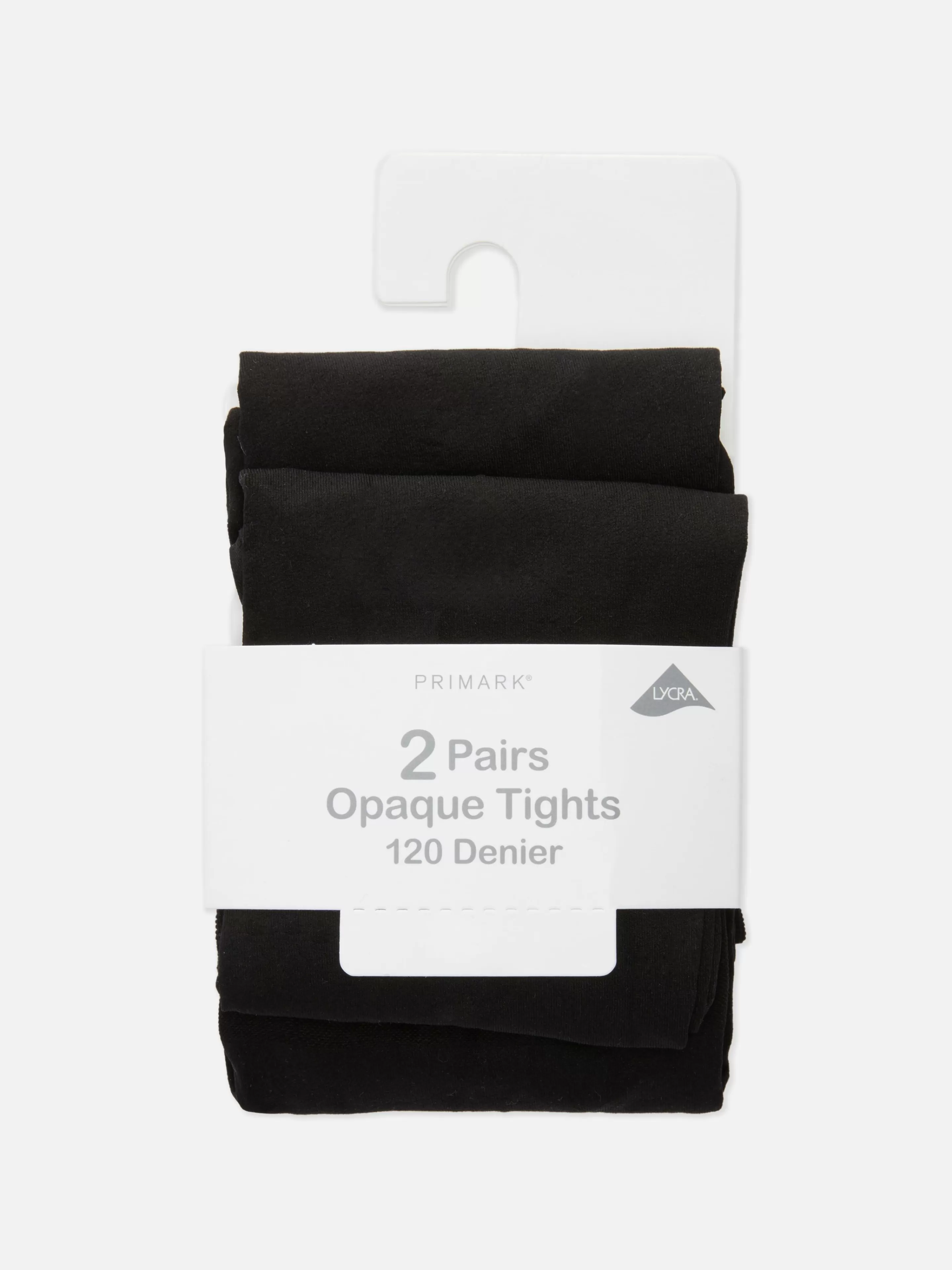 Niños Primark Calcetines Y Medias | Pack De 2 Pares De Medias Opacas De 120 Deniers