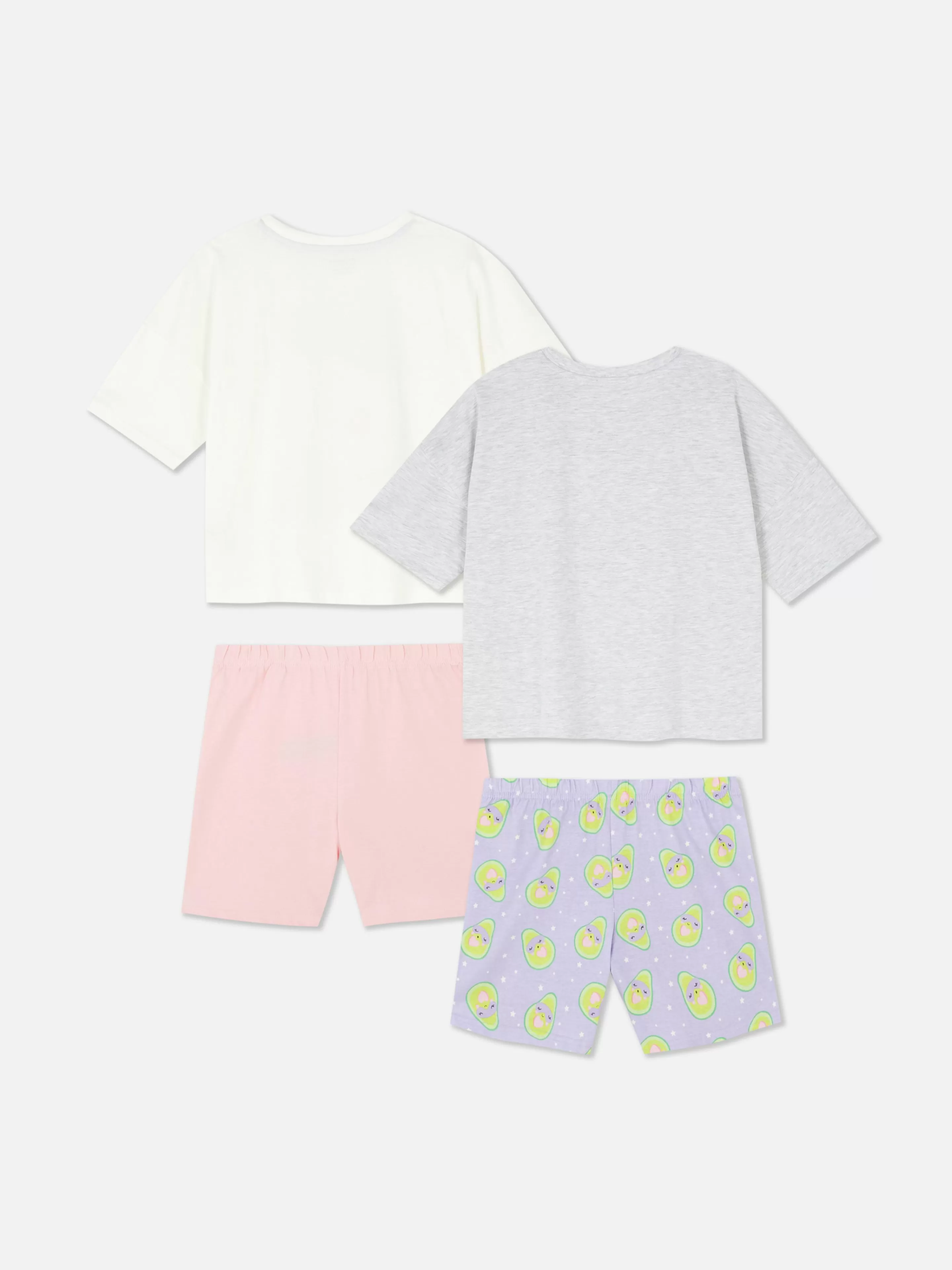 Niños Primark Pijamas Y Ropa Para Dormir | Pack De 2 Pijamas Gráficos Con Aguacates