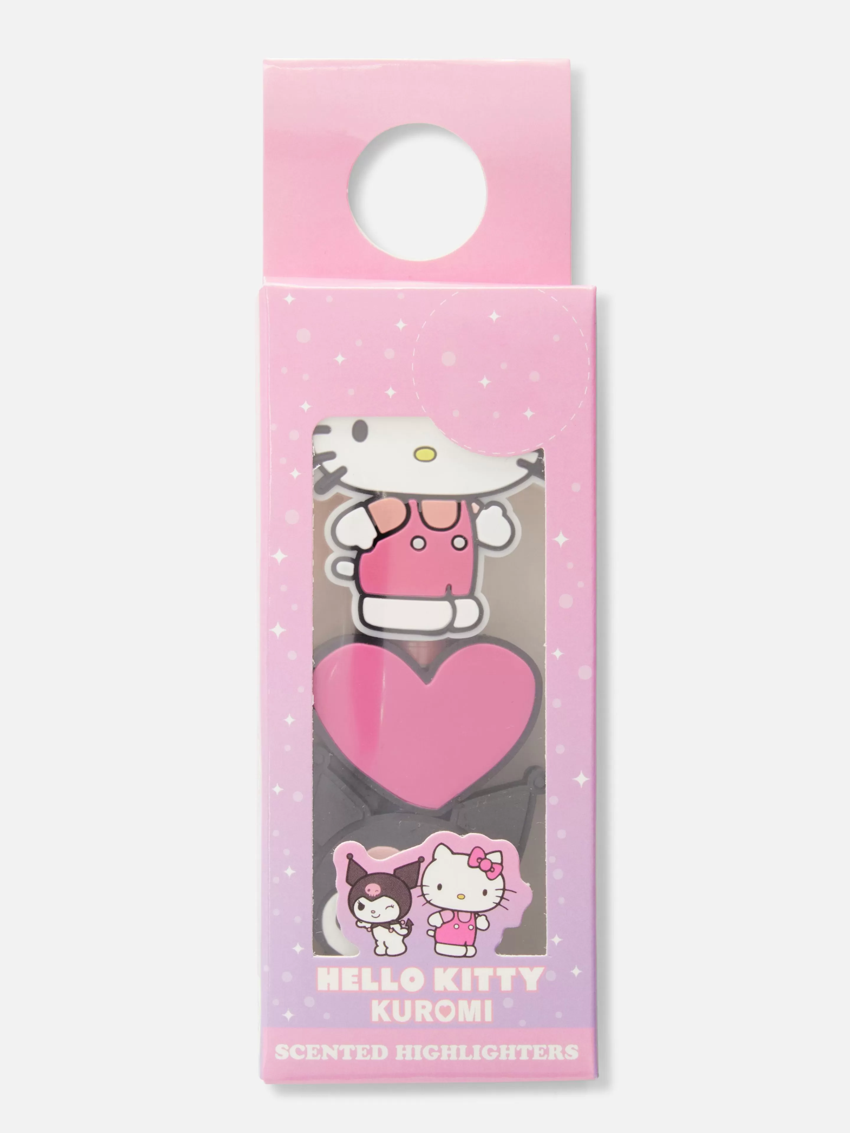 Niños Primark Lápices De Colores | Pack De 2 Subrayadores De Hello Kitty Y Kuromi