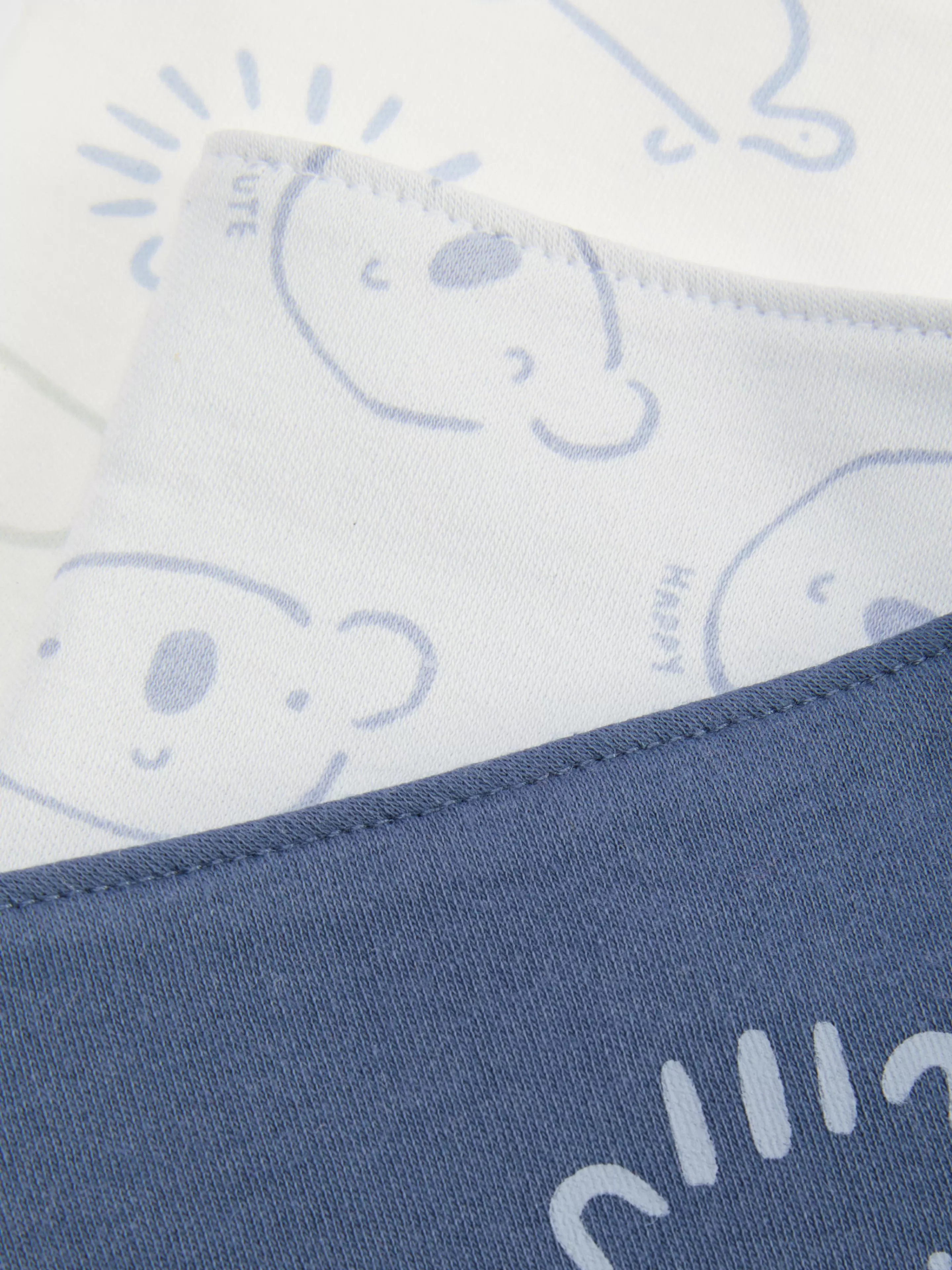 Primark Habitación Bebé | Lactancia | Pack De 3 Baberos Tipo Bandana Con Animales