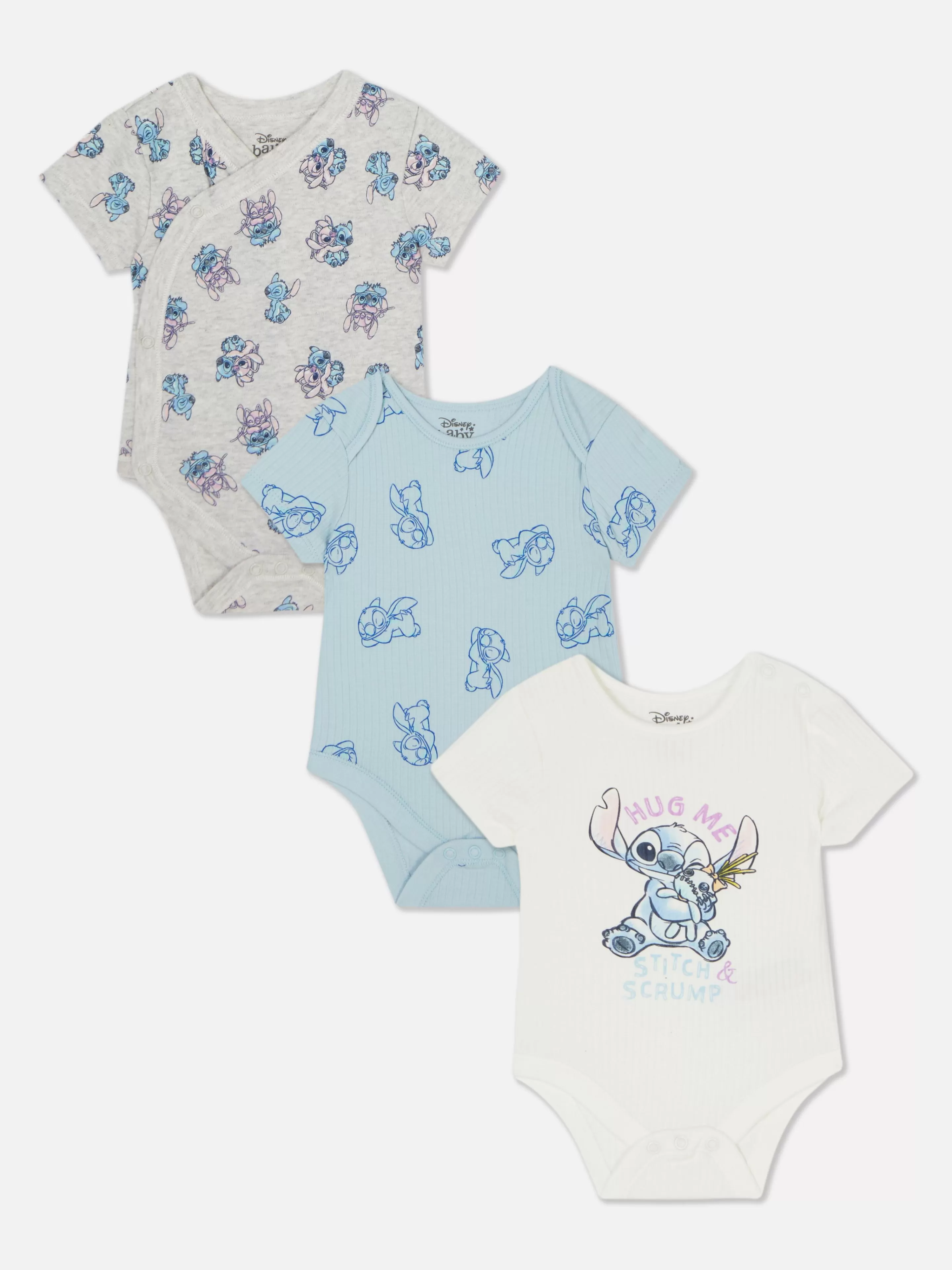 Primark Bodis Y Camisetas Sin Mangas | Pack De 3 Bodis De Disney