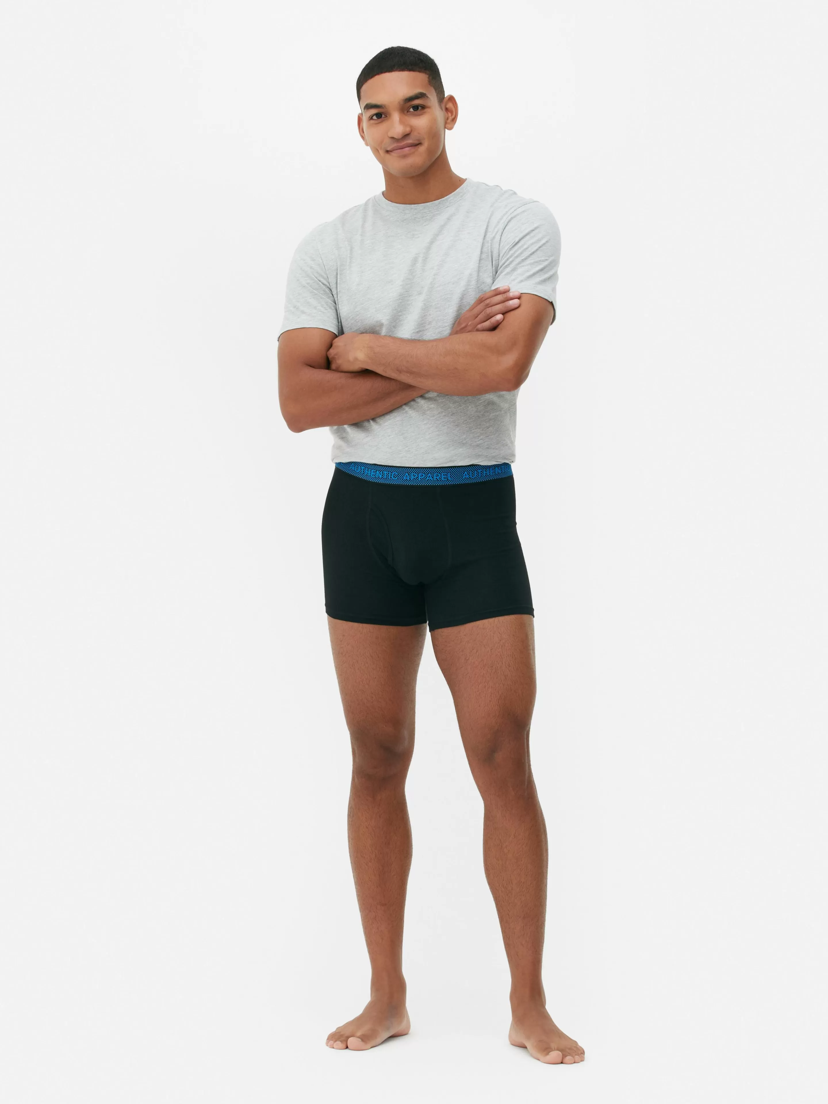 Hombre Primark Ropa Interior | Pack De 3 Boxers Con Cinturilla Texturizada