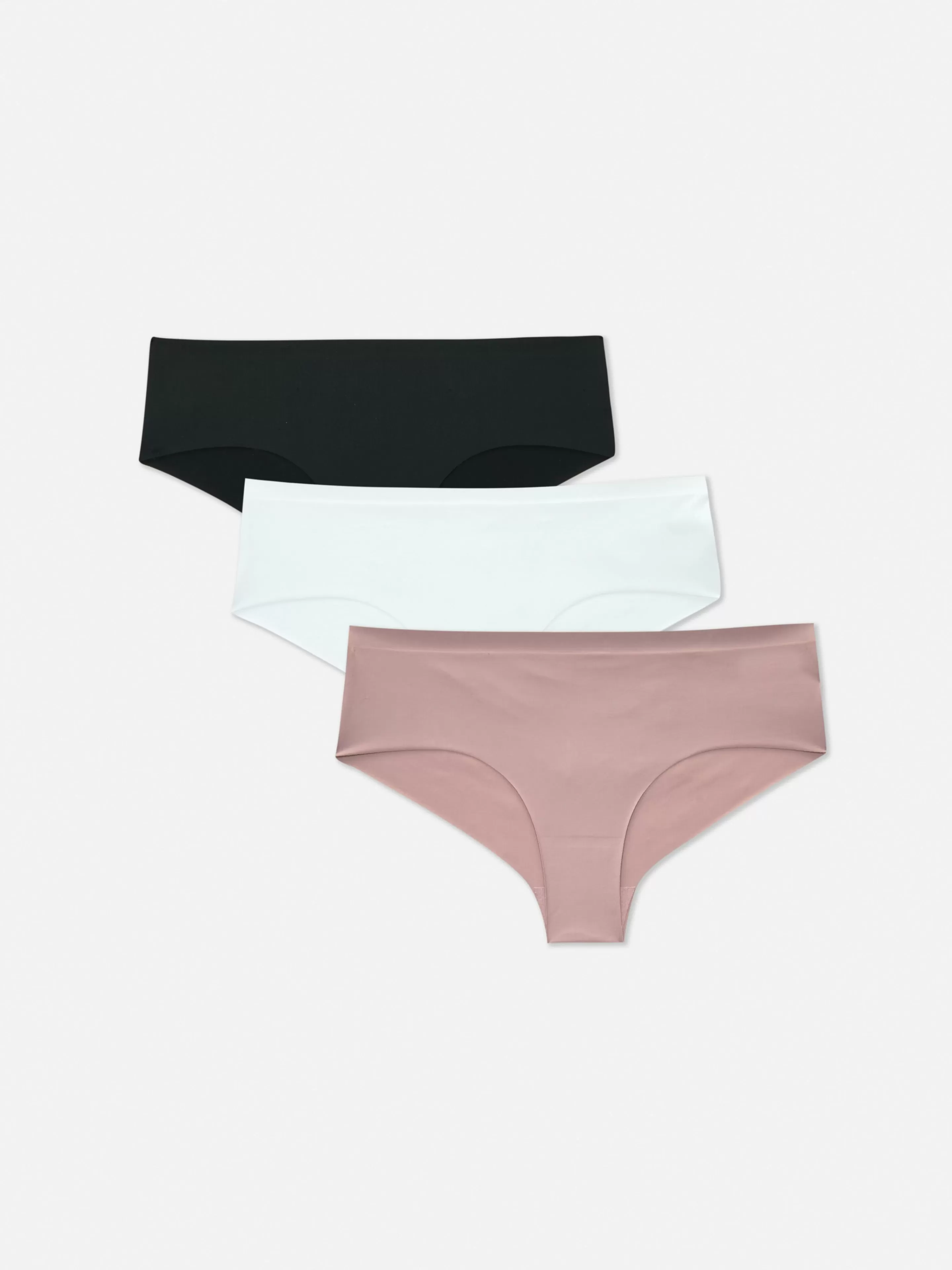 Mujer Primark Bragas | Pack De 3 Braguitas Invisibles De Talle Bajo