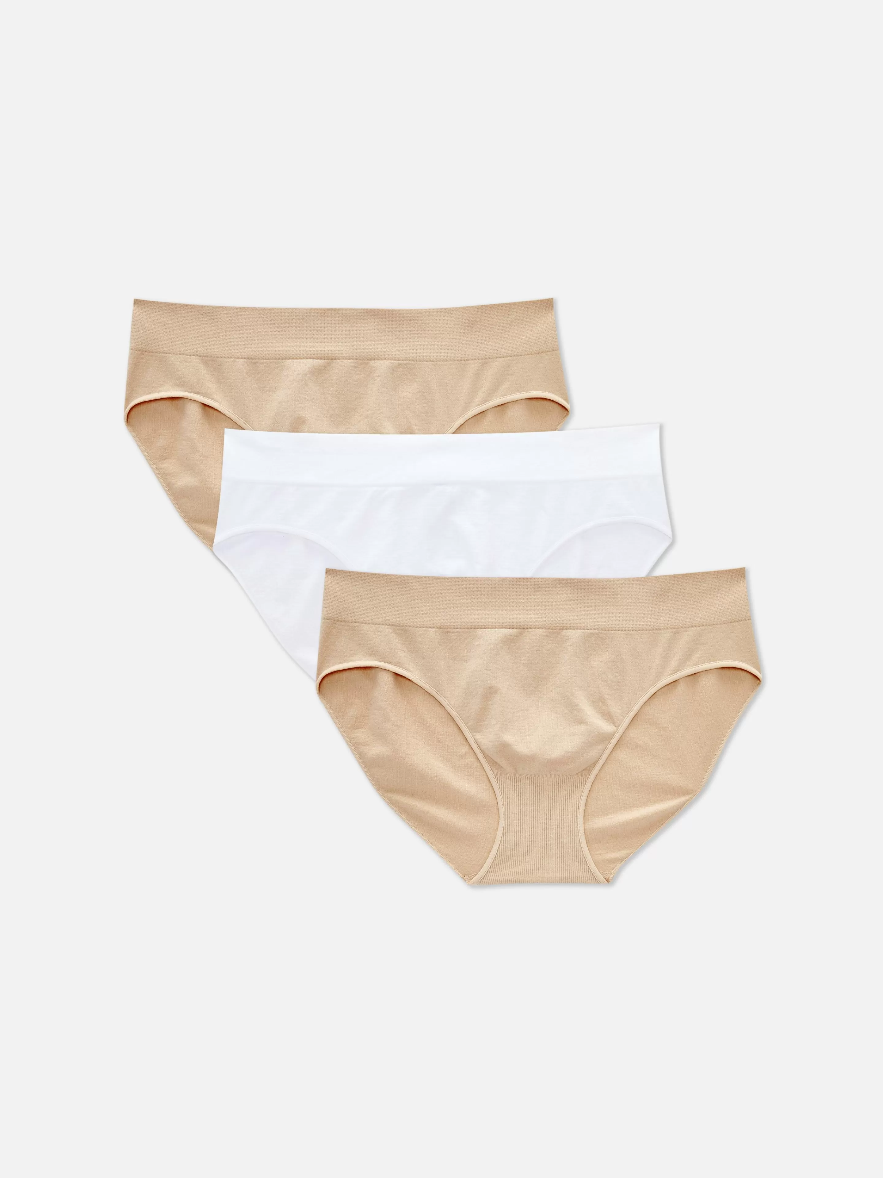 Mujer Primark Bragas | Pack De 3 Braguitas Mini Sin Costuras