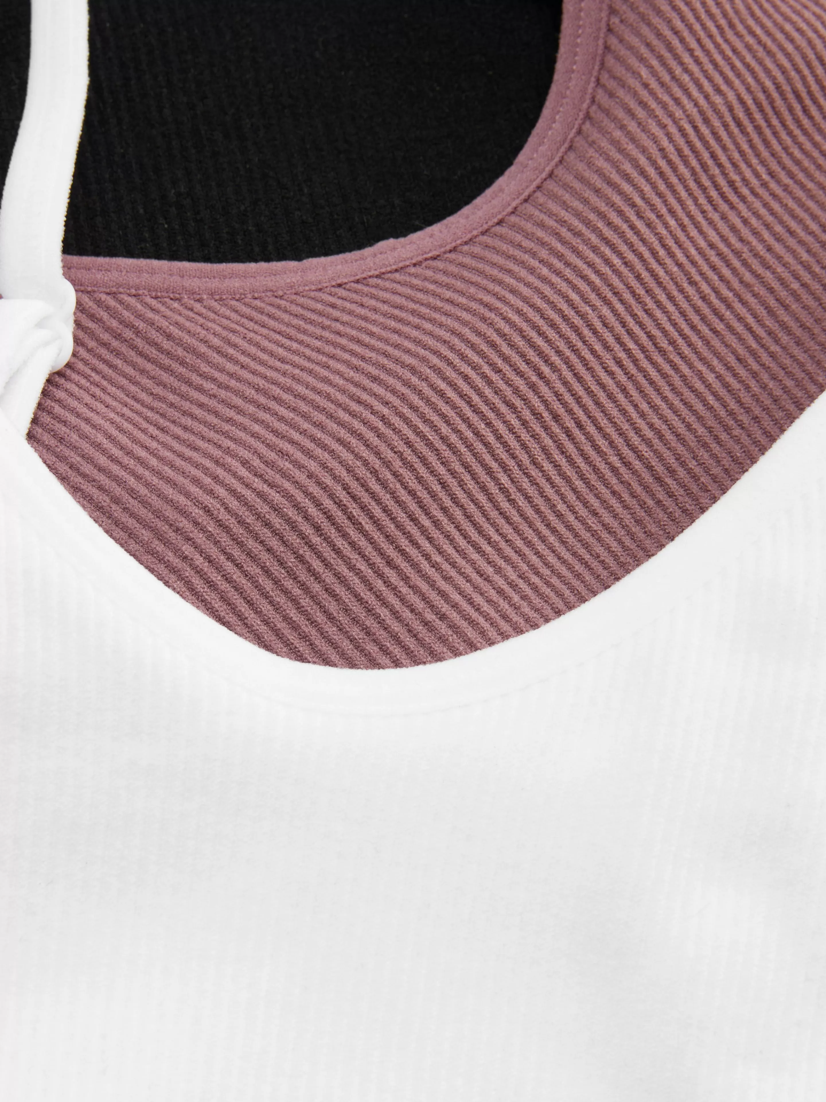 Mujer Primark Sujetadores | Pack De 3 Bralettes Cortos De Tirantes Sin Costuras