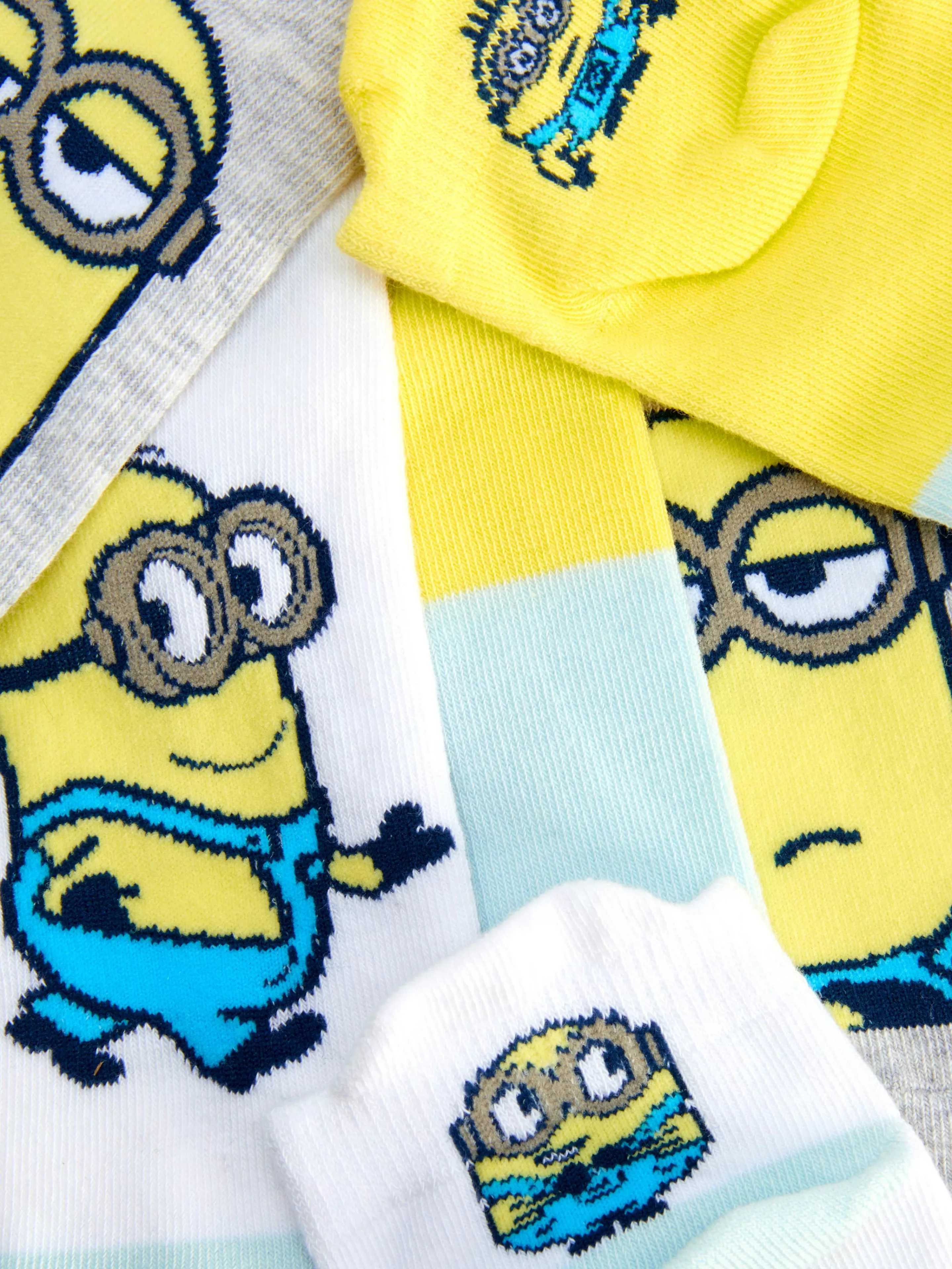 Mujer Primark Calcetines | Pack De 3 Calcetines Deportivos De Los Minions