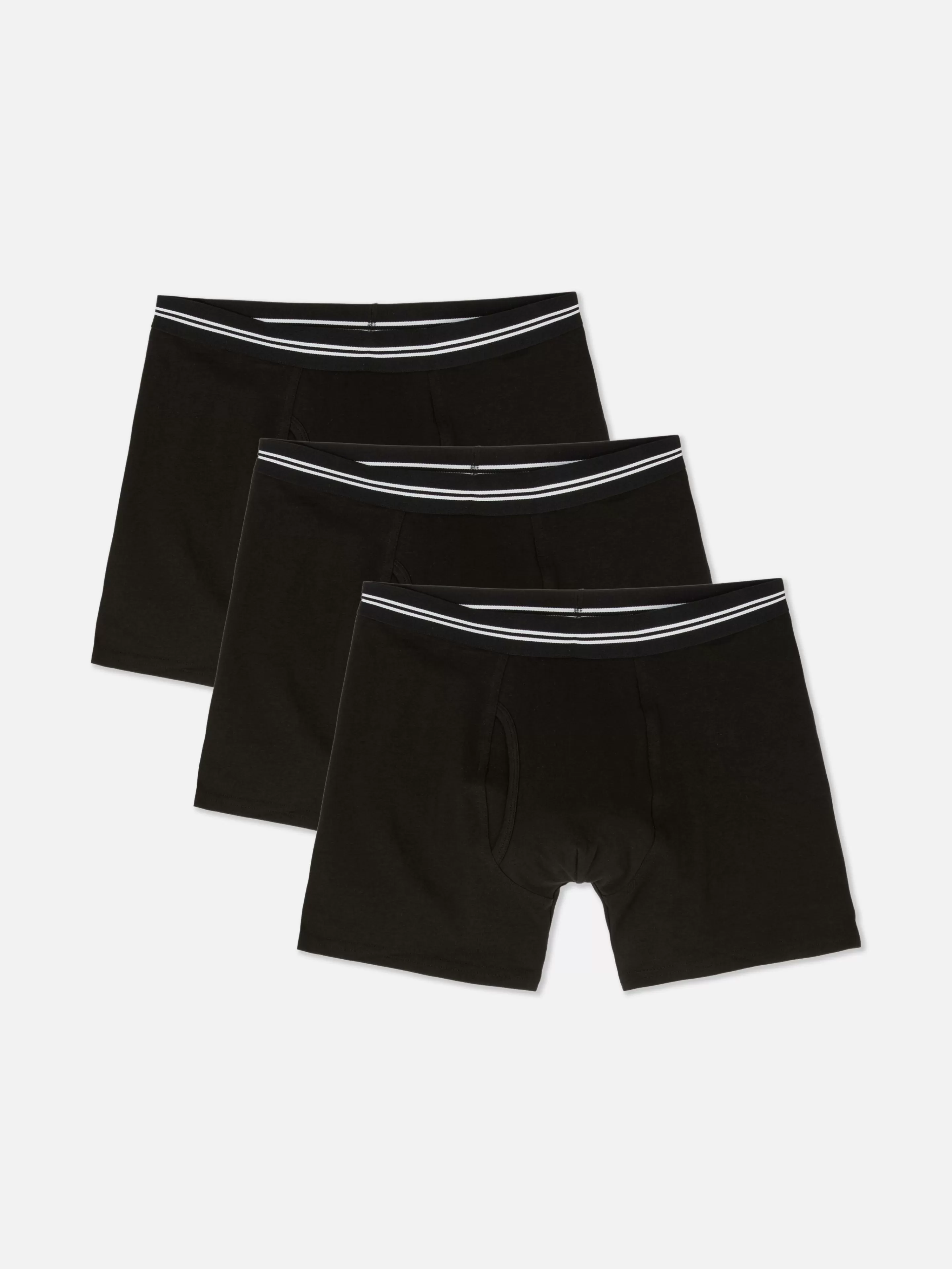 Hombre Primark Ropa Interior | Pack De 3 Calzoncillos Con Cinturilla A Rayas